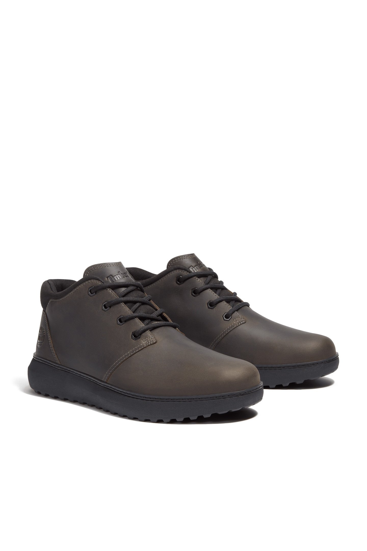 HUDSON ROAD MID LACE UP CHUKKA BOOT DARK GREY FULL GRAIN 6