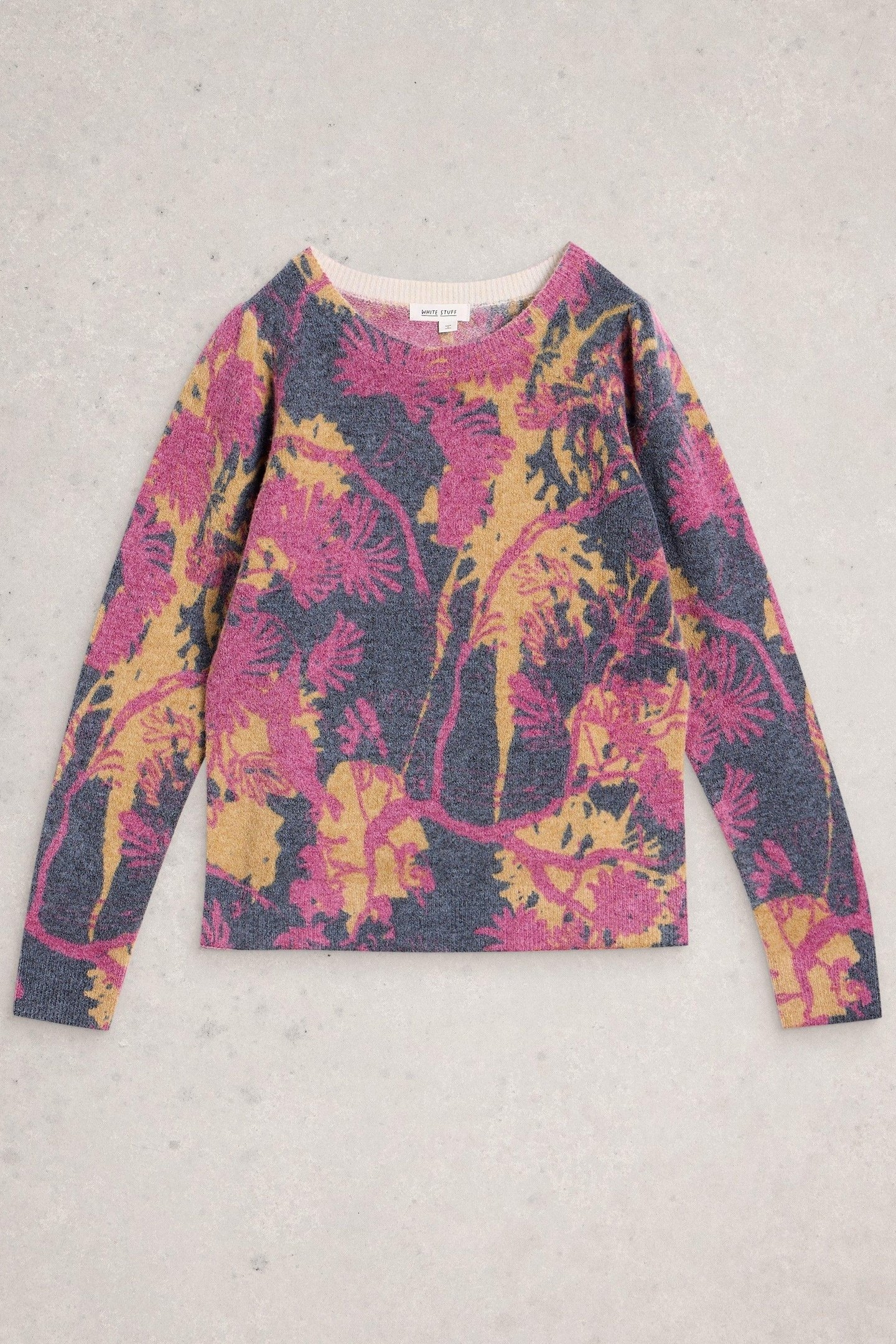 JODIE PRINTED JUMPER NAVY PRINT 3