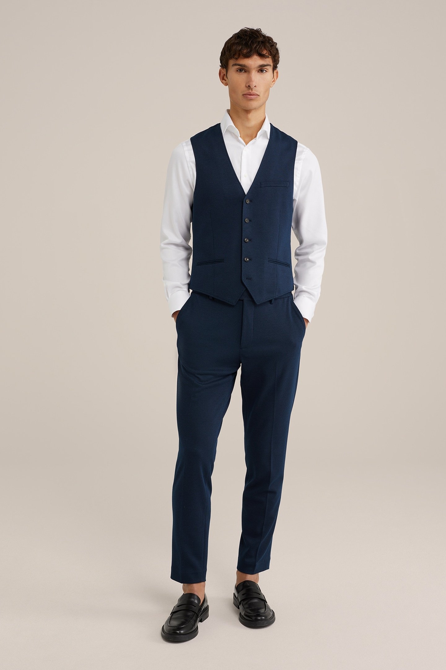 WAISTCOAT DARK BLUE 2
