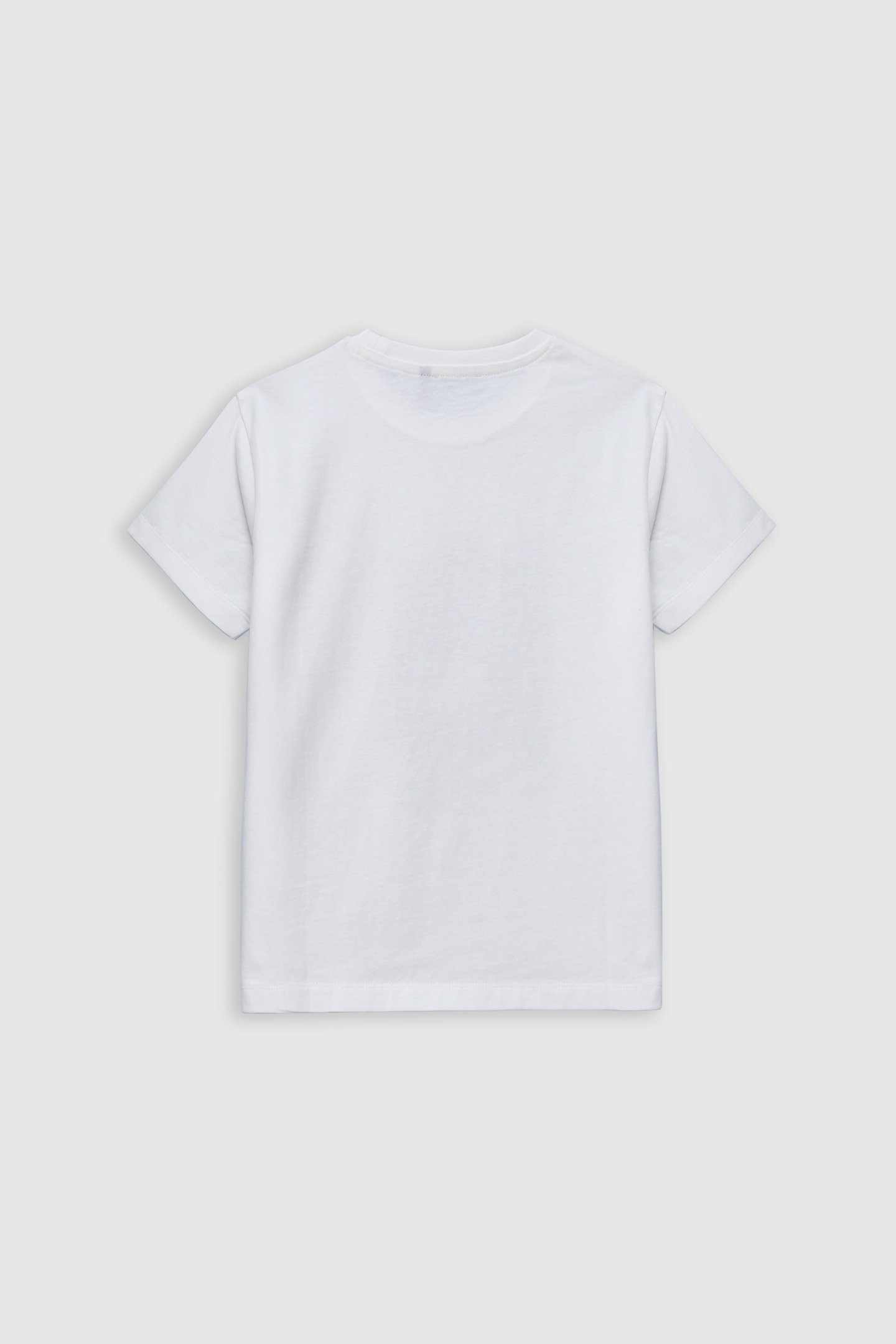 WHITE ORGANIC COTTON PANTHER T-SHIRT 2