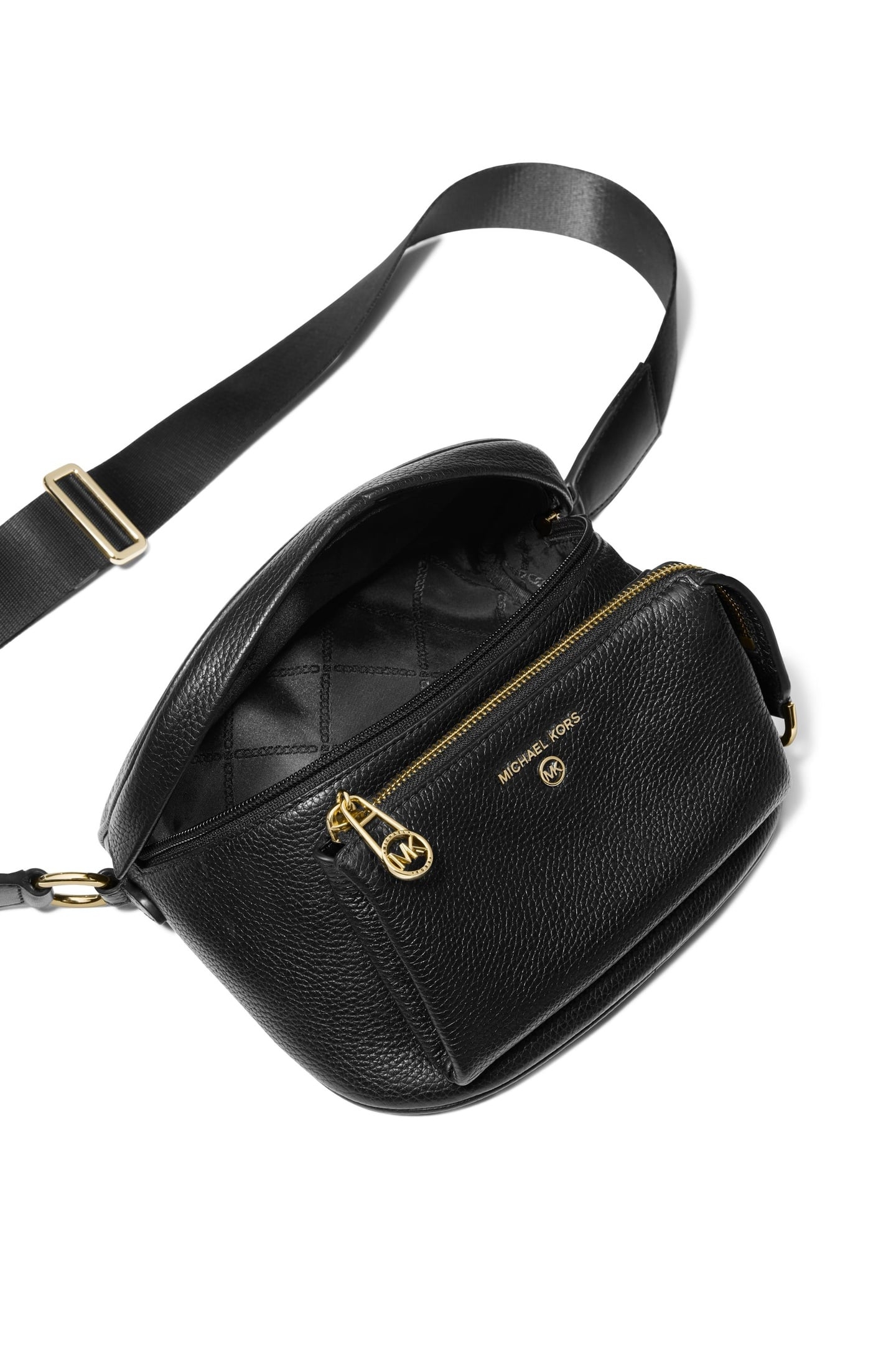 MEDIUM SLING PACK MESSENGER BAG BLACK 6