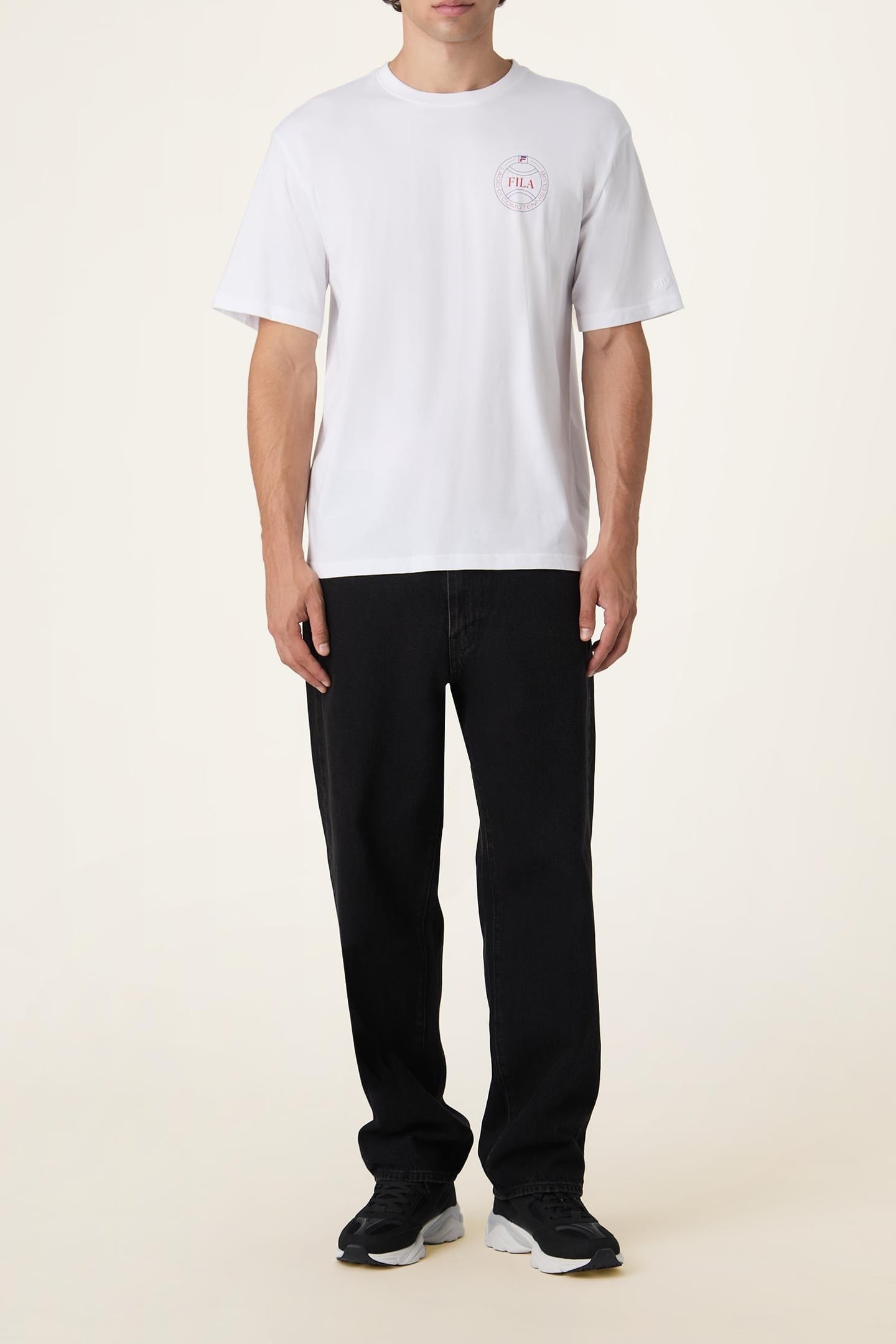 PARELLA LOOSE GRAPHIC T-SHIRT BRIGHT WHITE 2