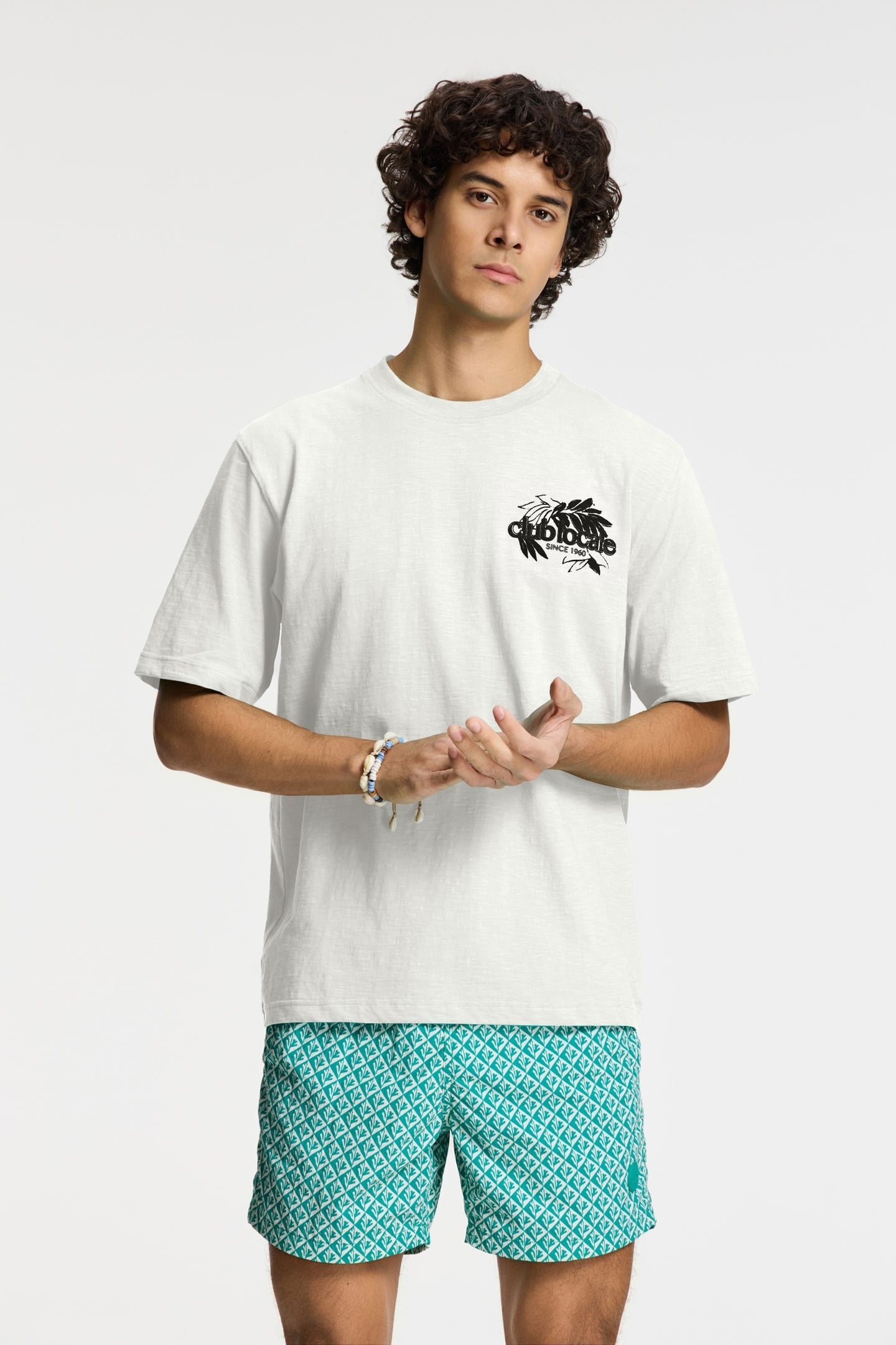 FINN RELAXED T-SHIRT CLUB LOCALE WHITE 1