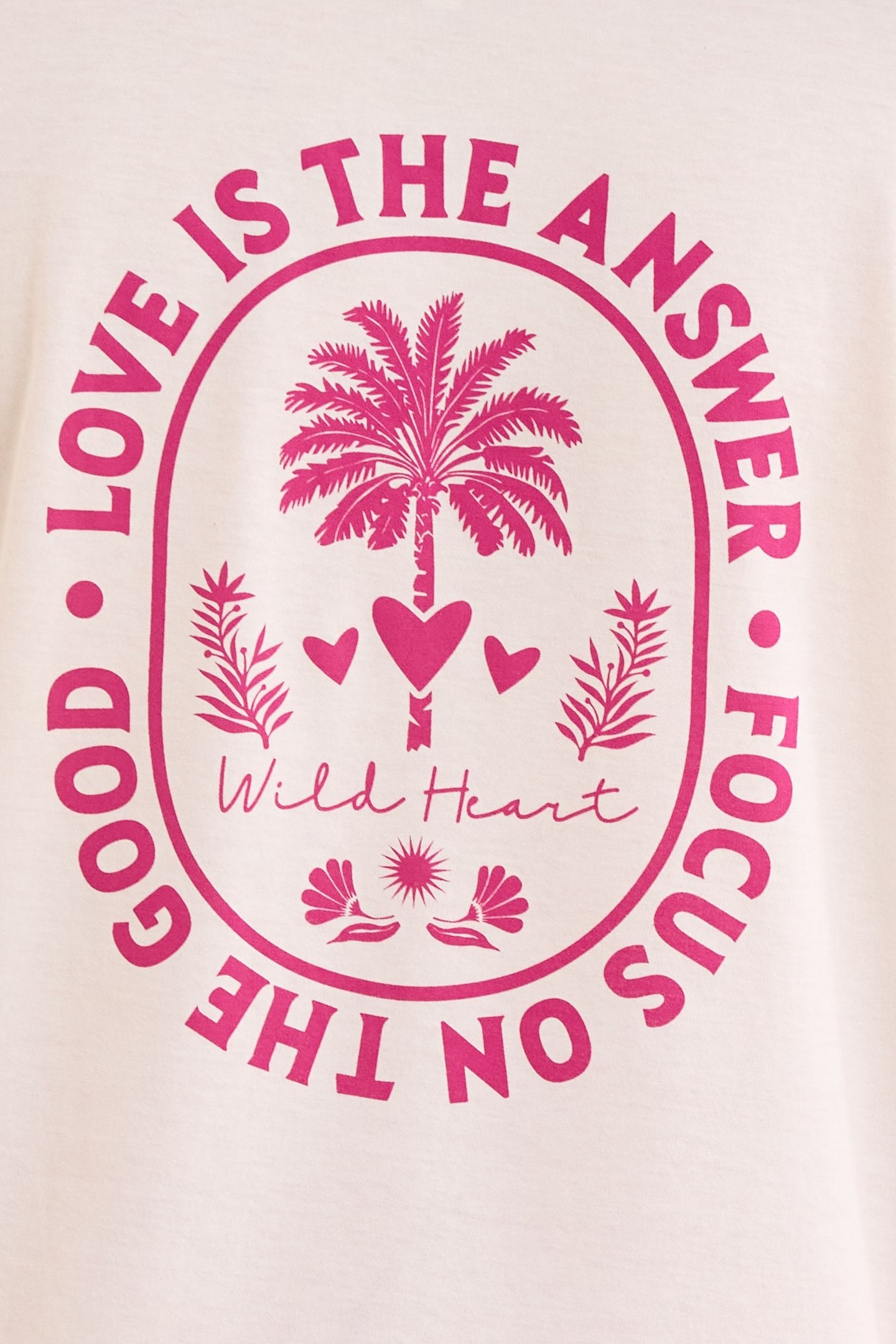 WHITE T-SHIRT WITH PINK MESSAGE OFF-WHITE 7