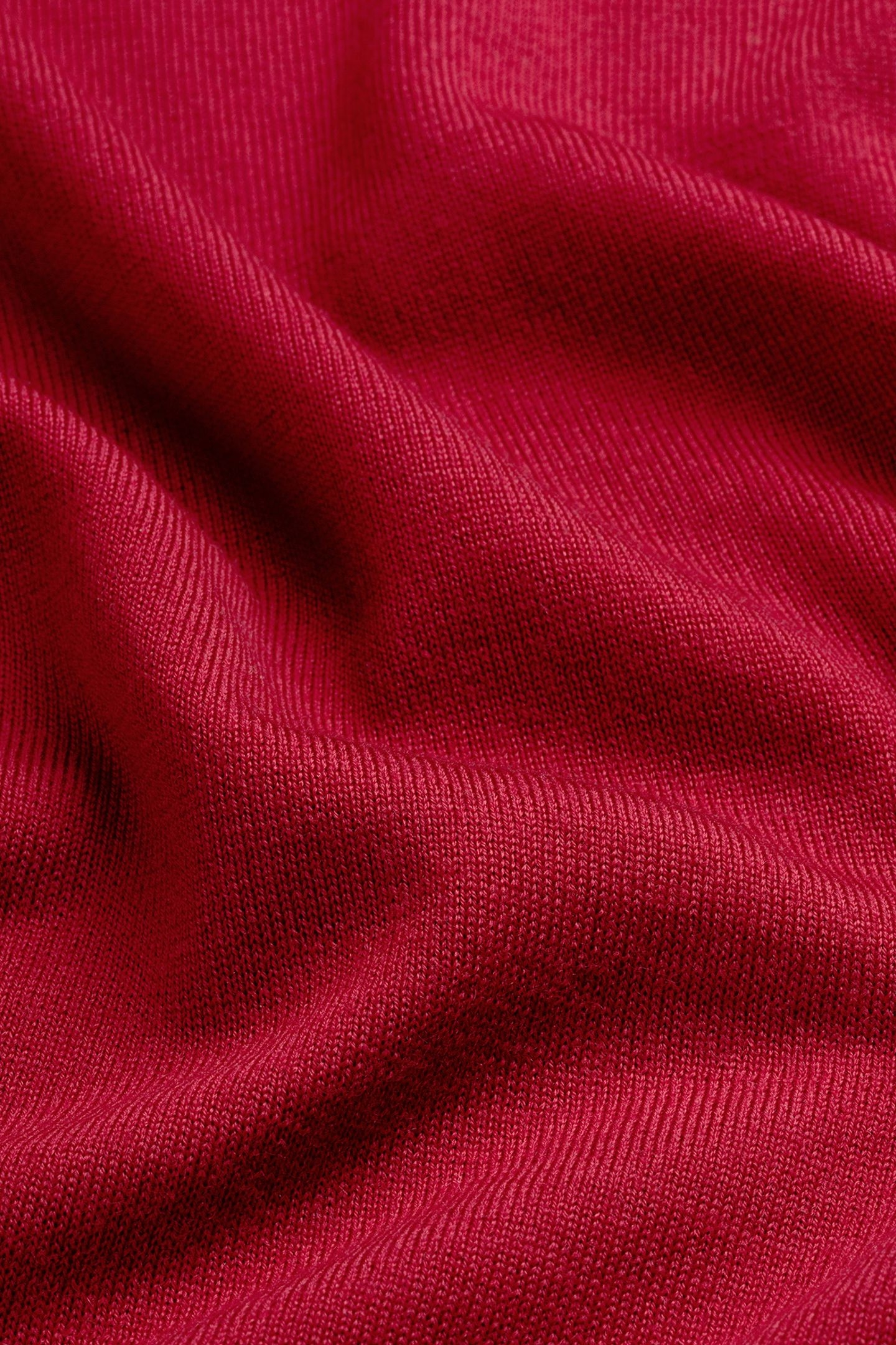 CREW NECK 100% MERINO PEPPER RED 6