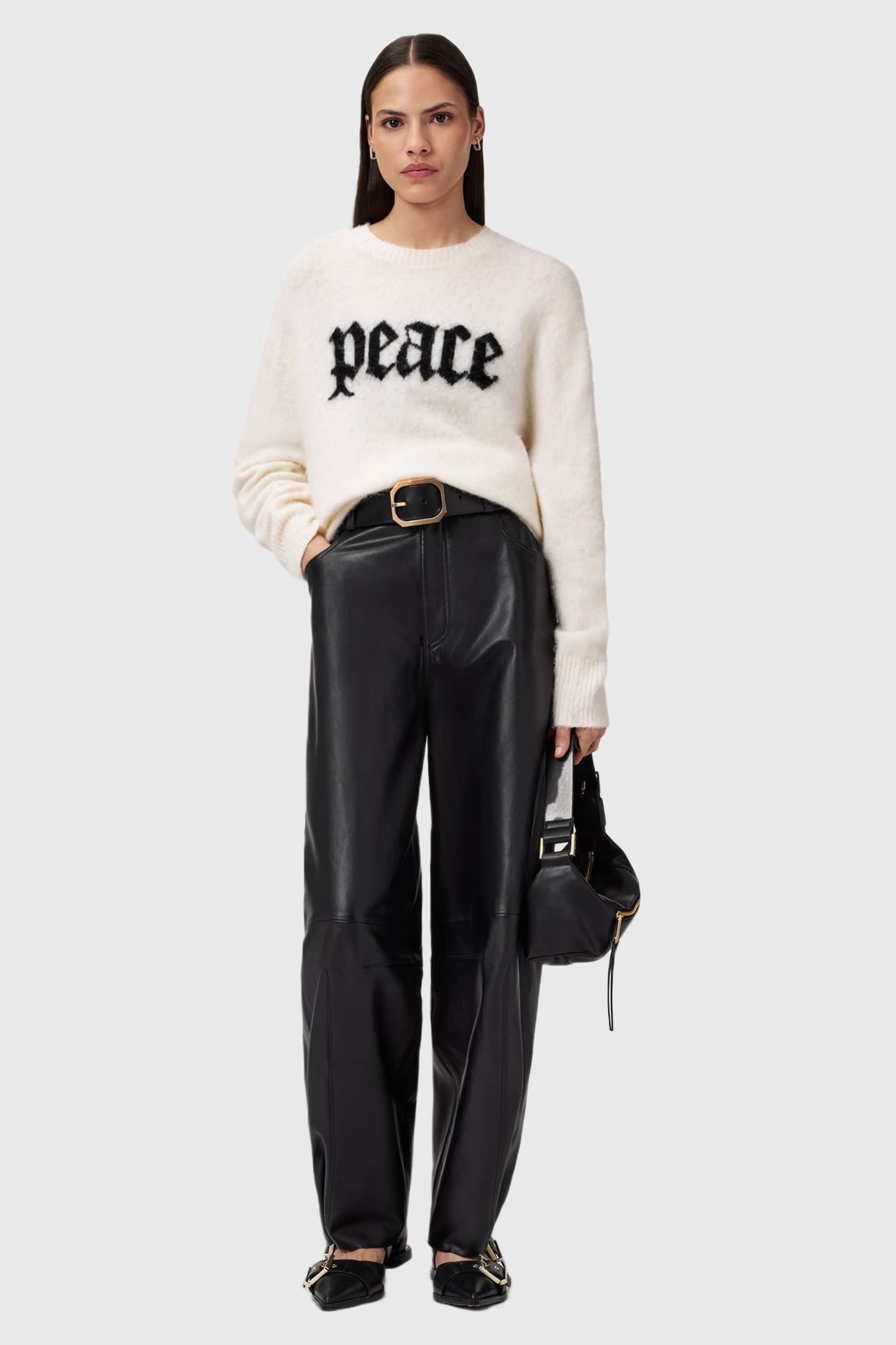 PEACE CREW CHALK WHITE/BLACK 3