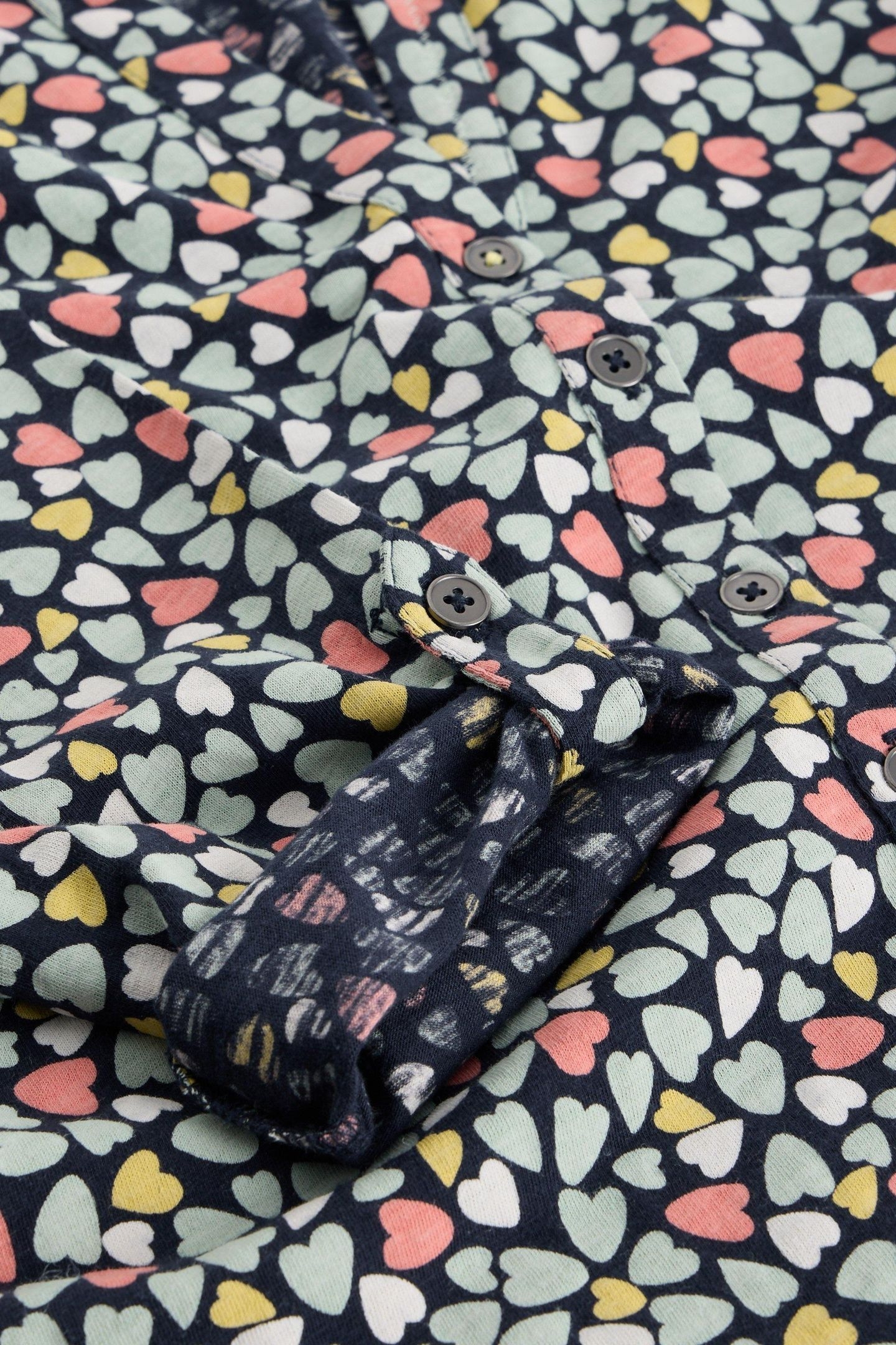 ANNIE JERSEY SHIRT BLUE MULTI 4