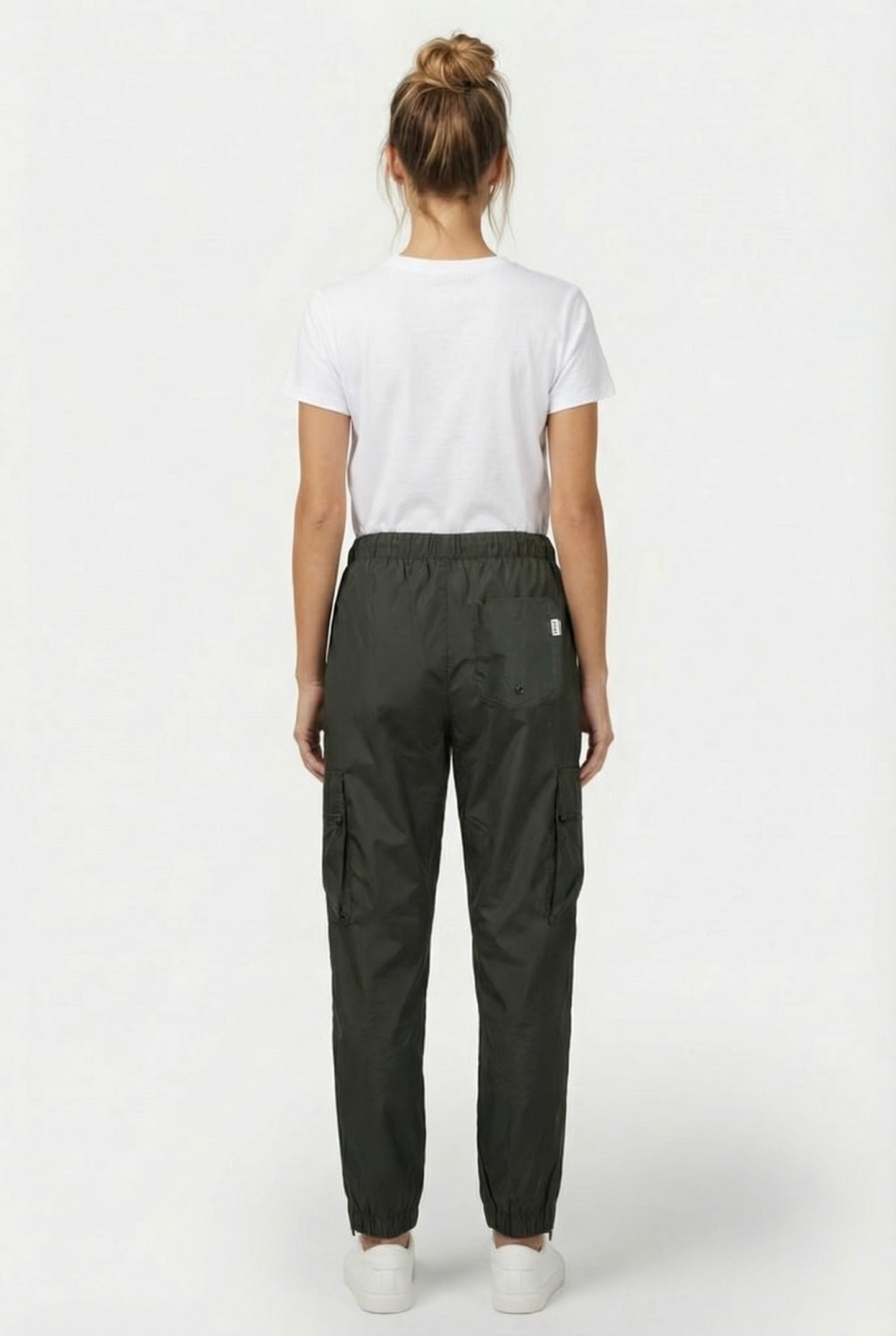 CARGO RAIN PANTS REGULAR W3 GREEN UNISEX 3