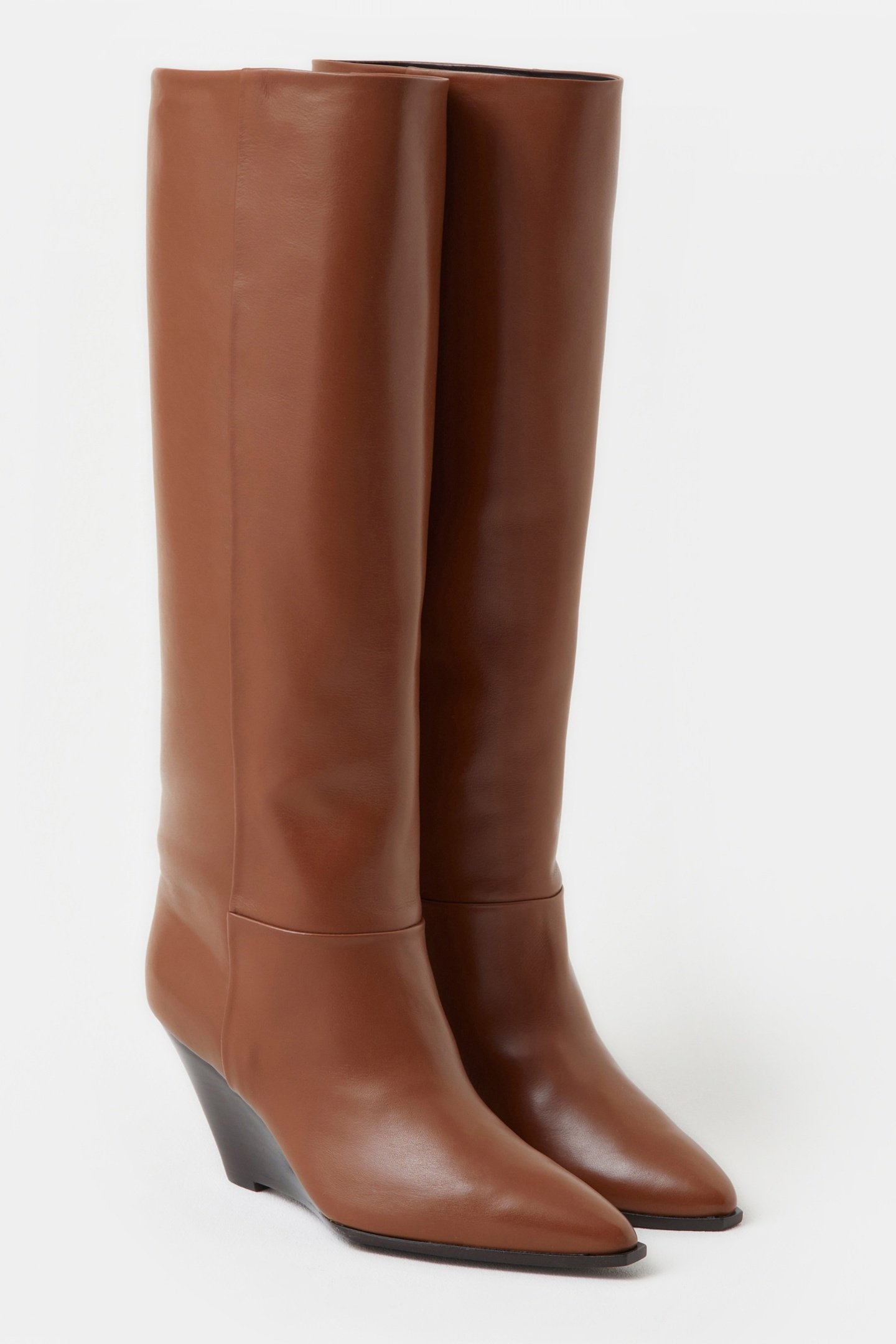 WEDGE BOOT SHOES BRAZIL NUT 2