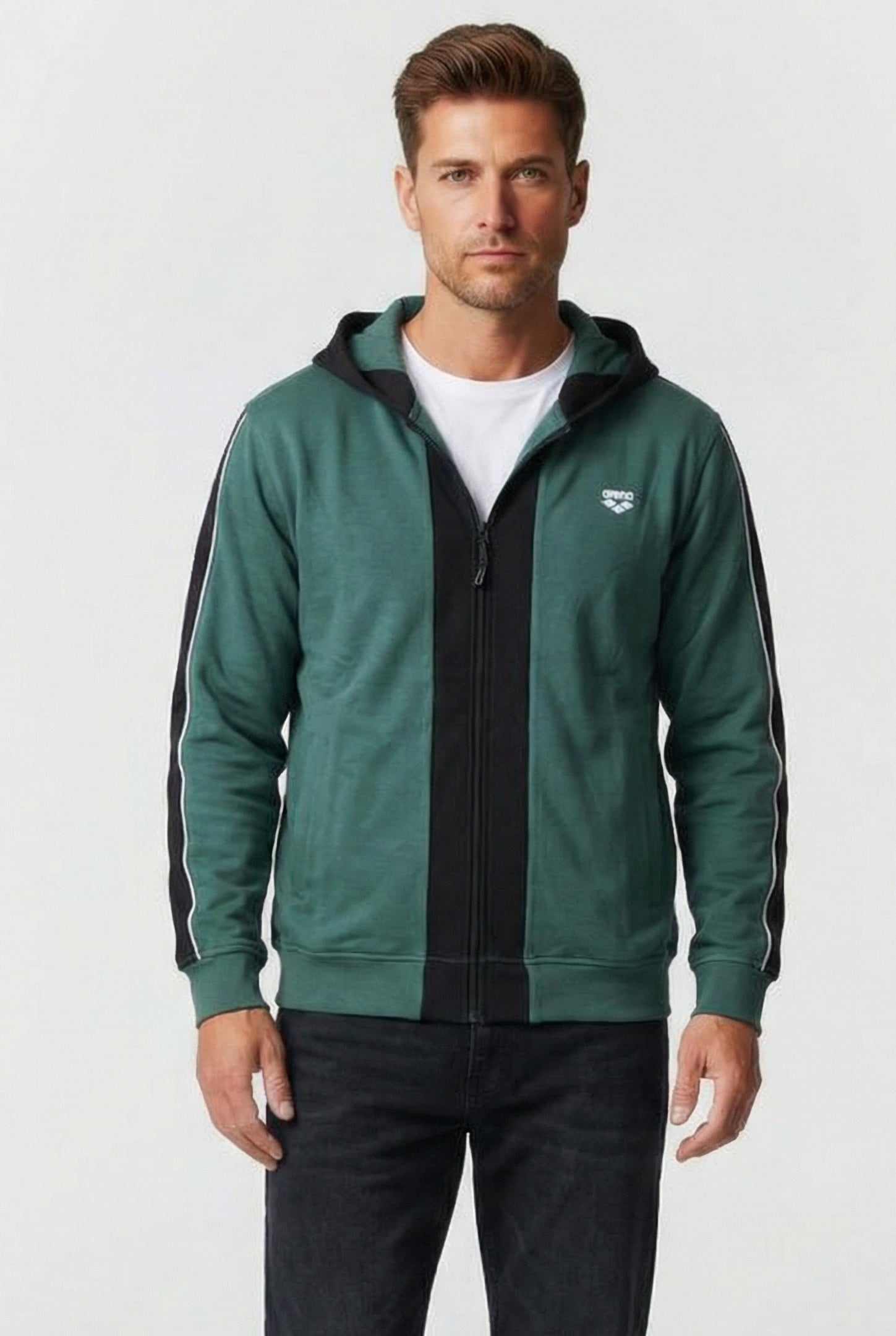 MAN HOODIE FULL ZIP GARDEN TOPIARY 18 5913 TPG 1