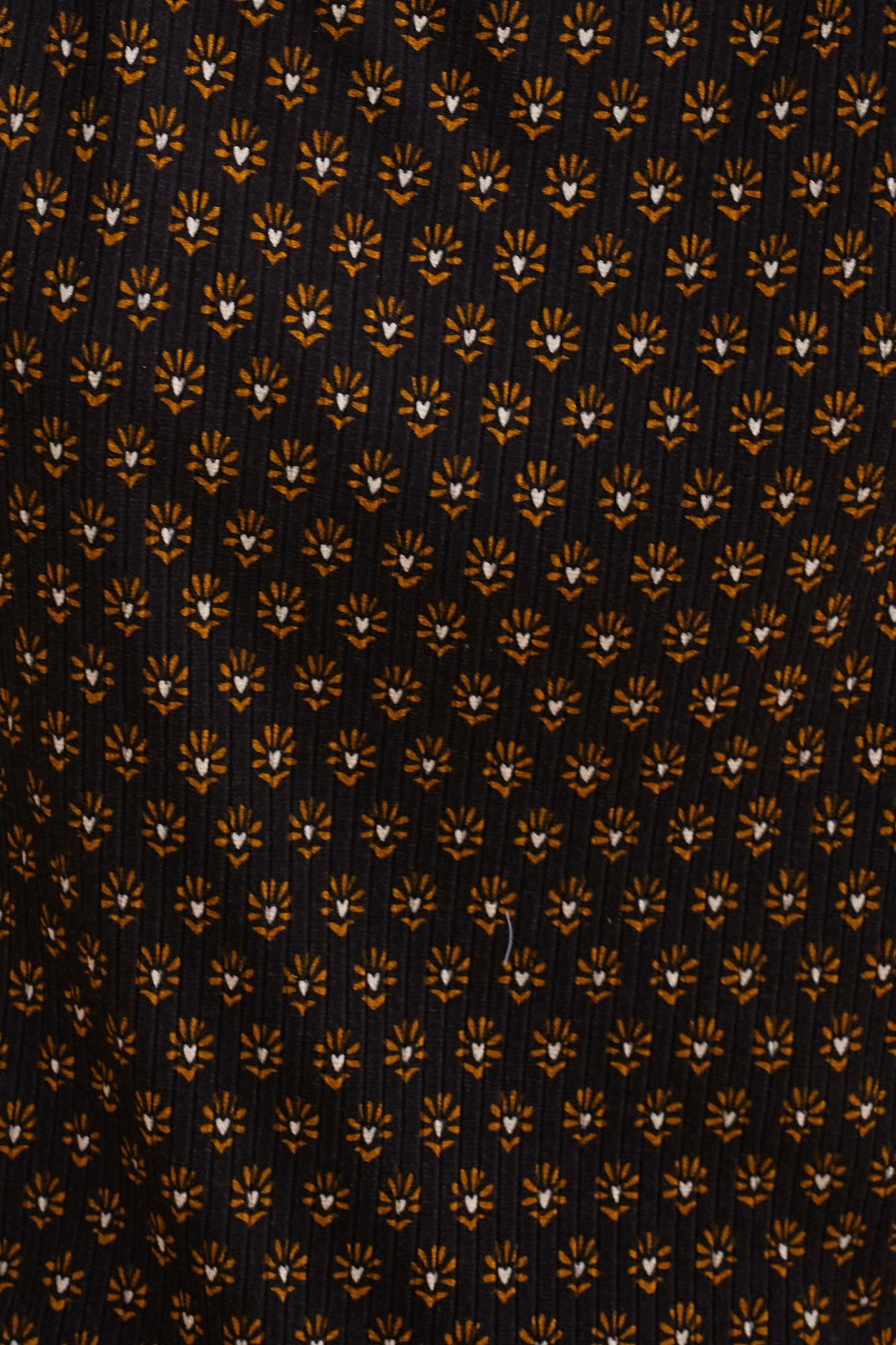 BLACK FLORAL-PRINT DRESS BLACK 7