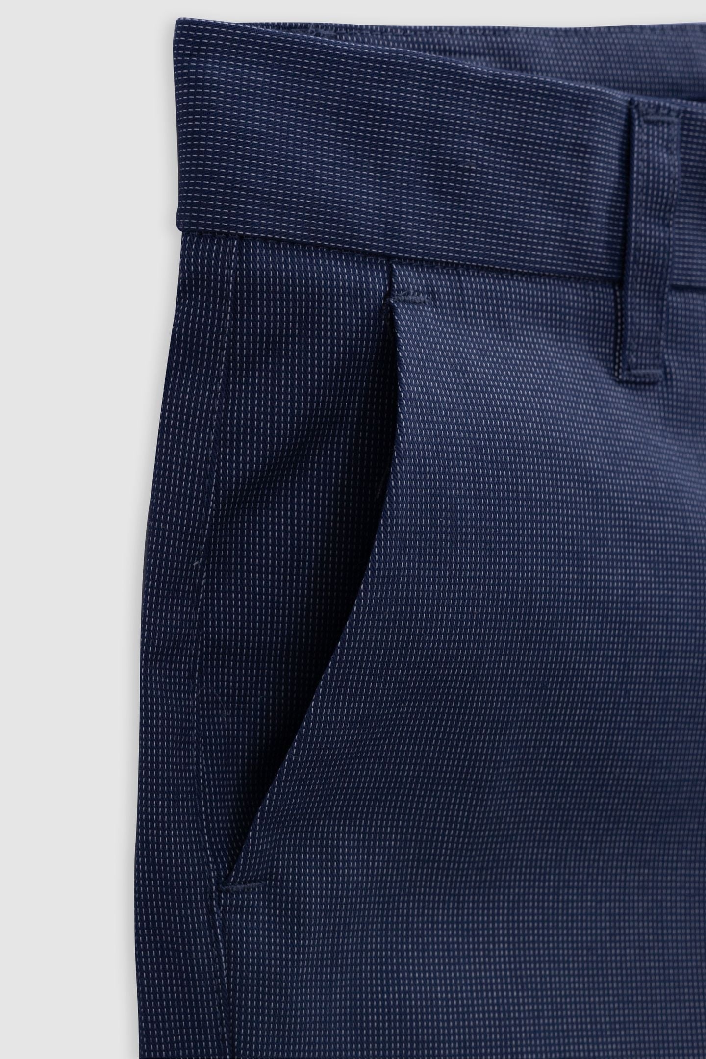 NAVY FORMAL BERMUDA SHORTS 6