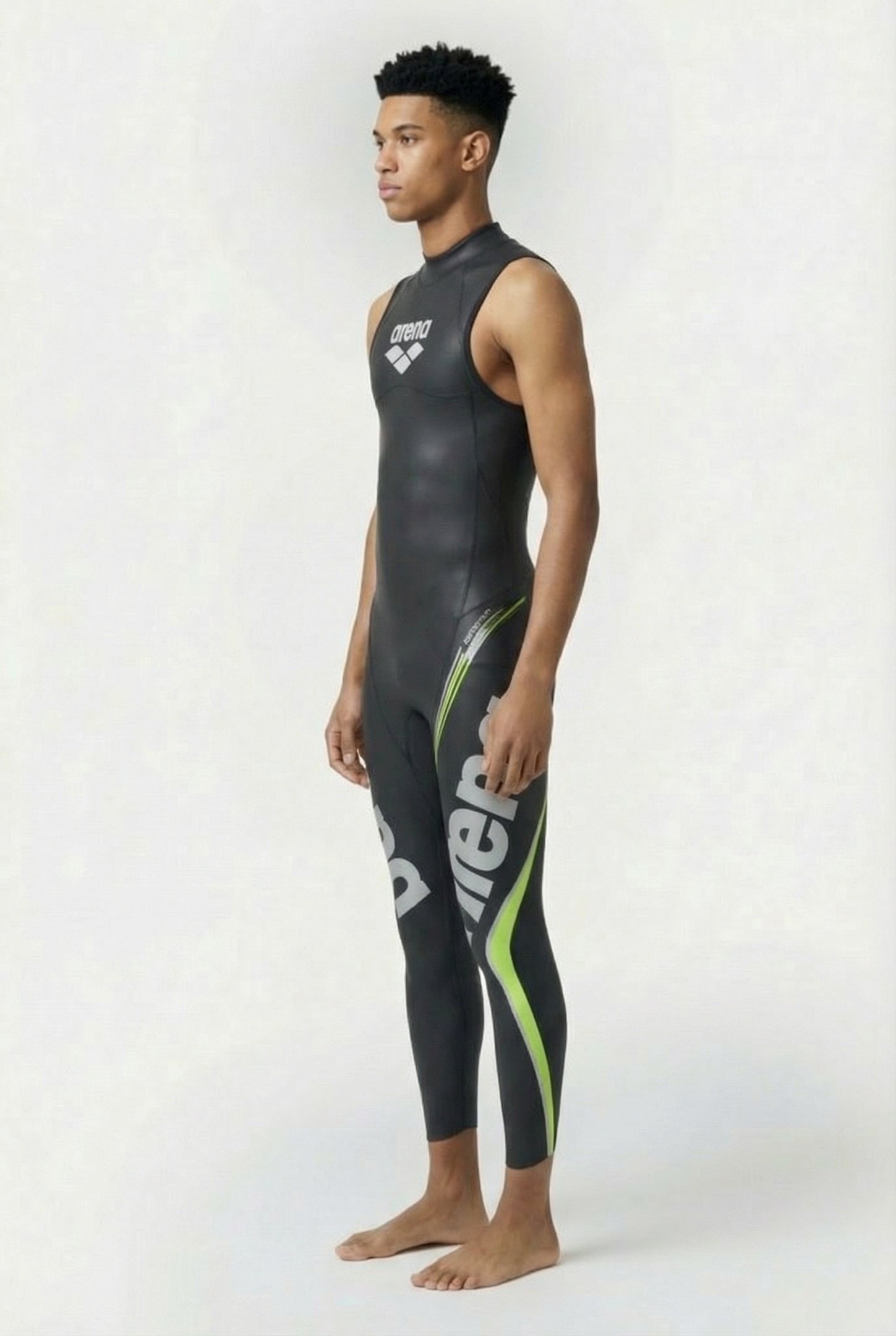 M TRIWETSUIT CARBON SLEEVELESS BLACK 3