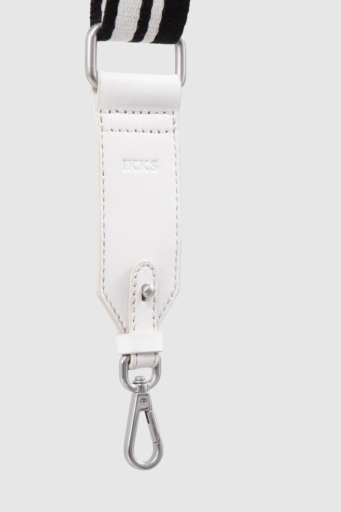 WHITE THE 111 STRAP WITH BLACK STRIPES 3