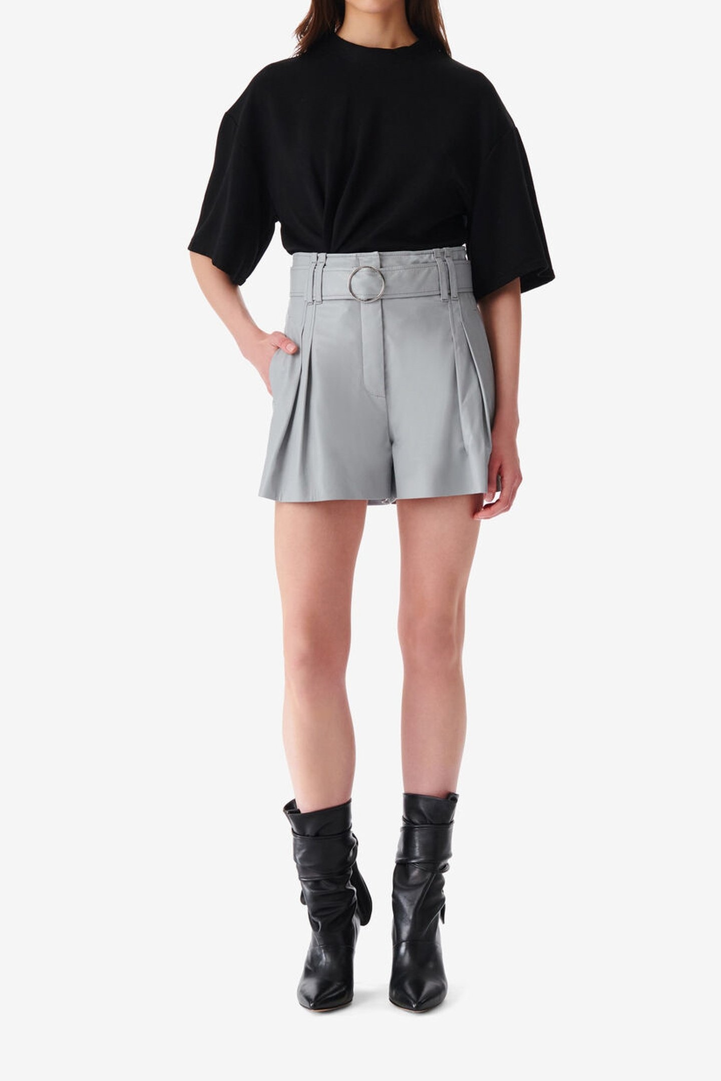 PAOLI SHORT LIGHT GREY 1