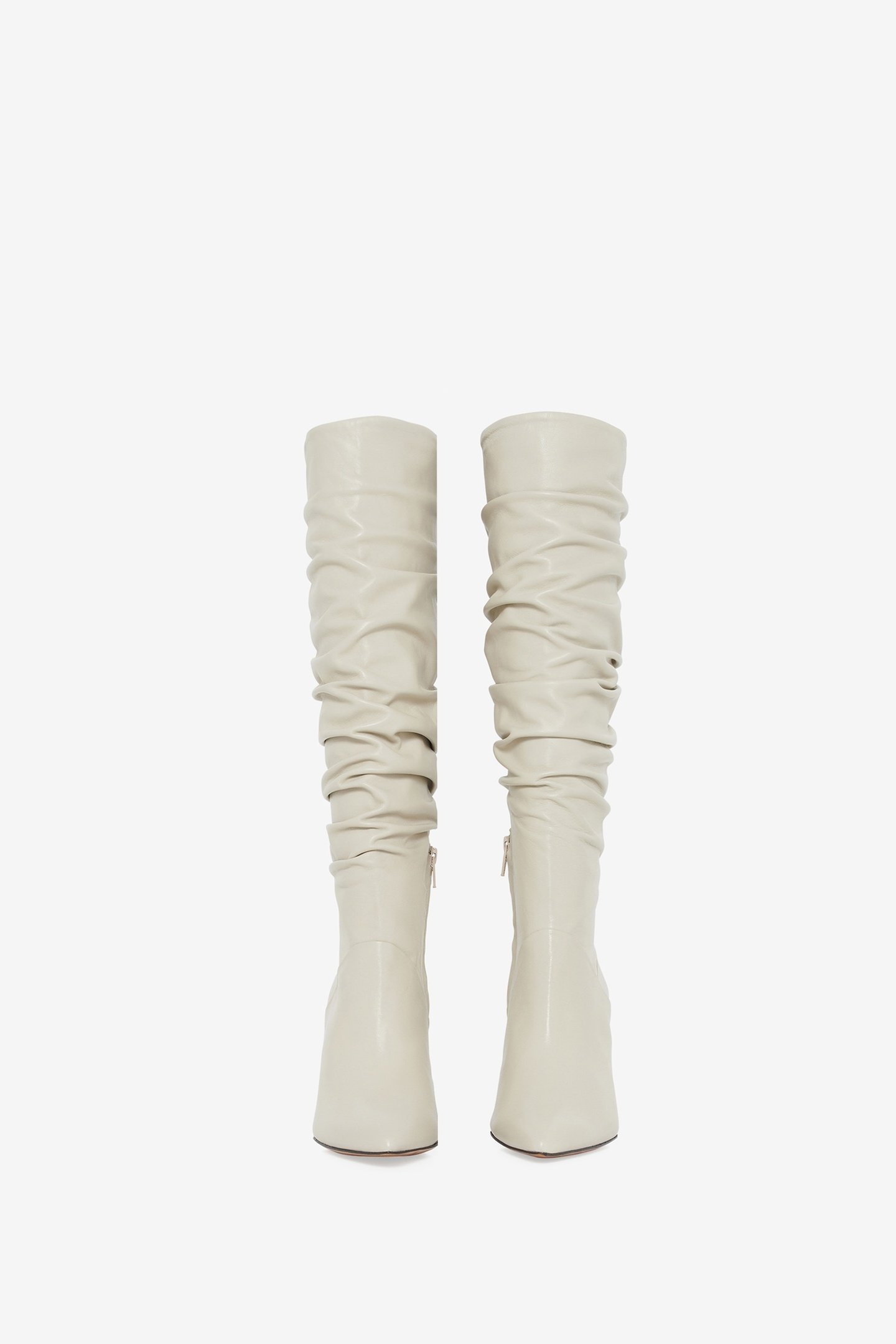 SHEELY HIGH BOOTS OYSTER GREY 2