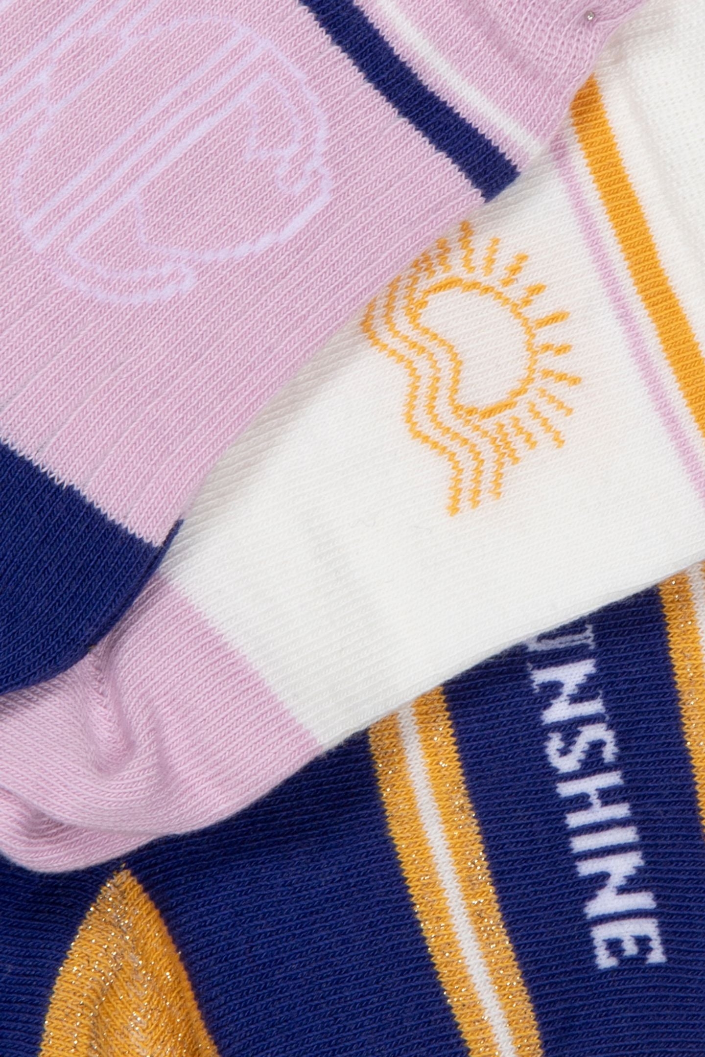 WHITE, BLUE, AND LILAC SOCKS INK 3