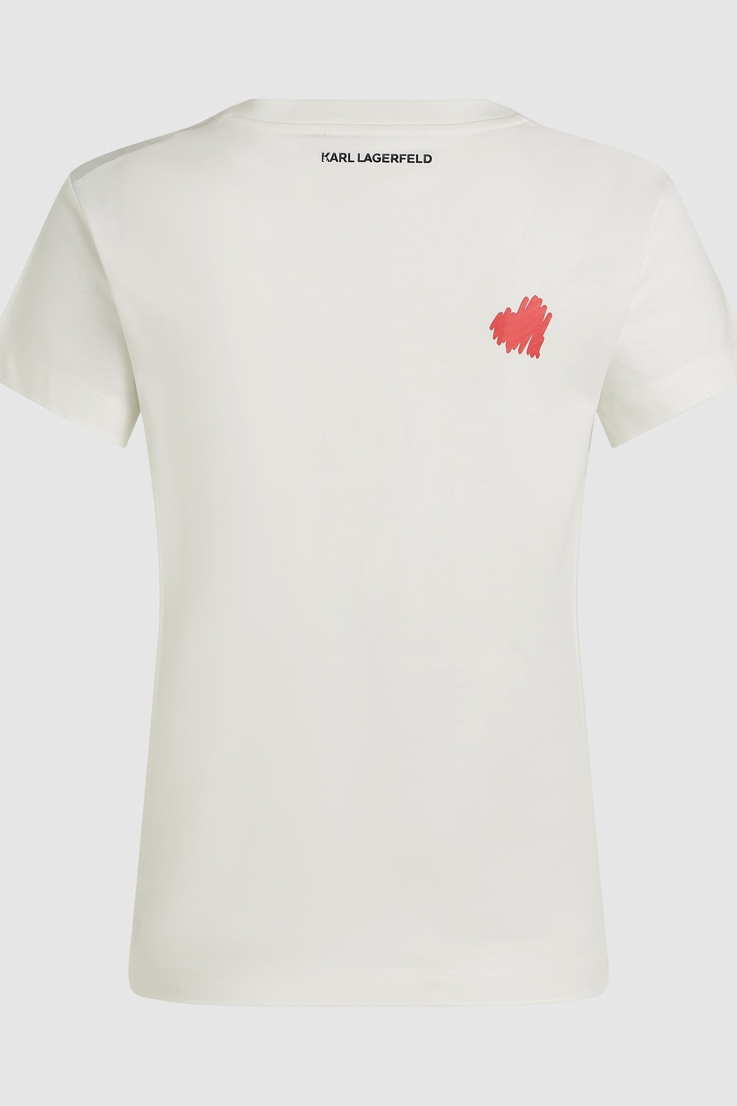 CANNOLI CREAM HEARTS V-NECK T-SHIRT 2