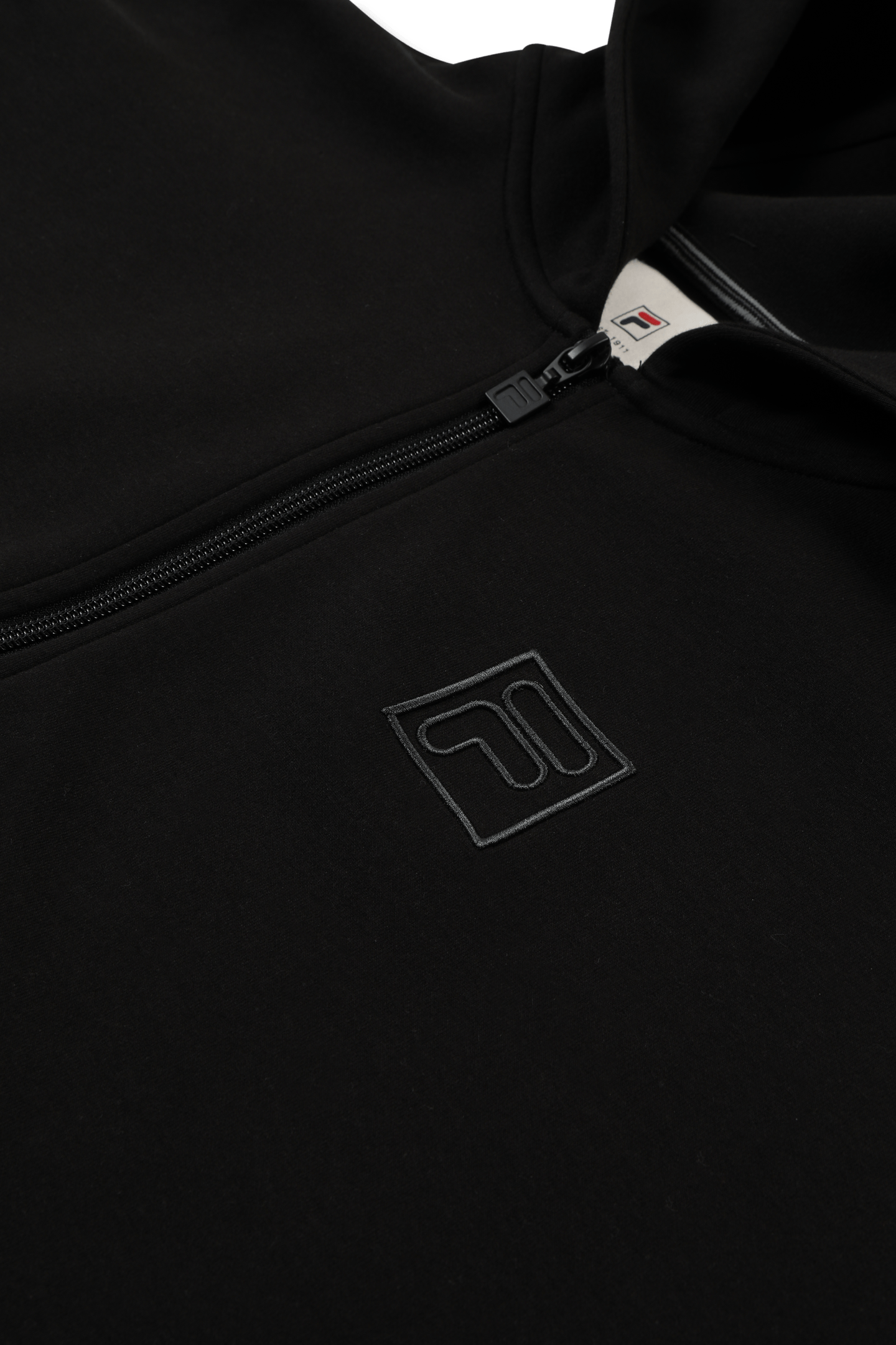 PAGANO OVERSIZED ZIP HOODIE BLACK 7