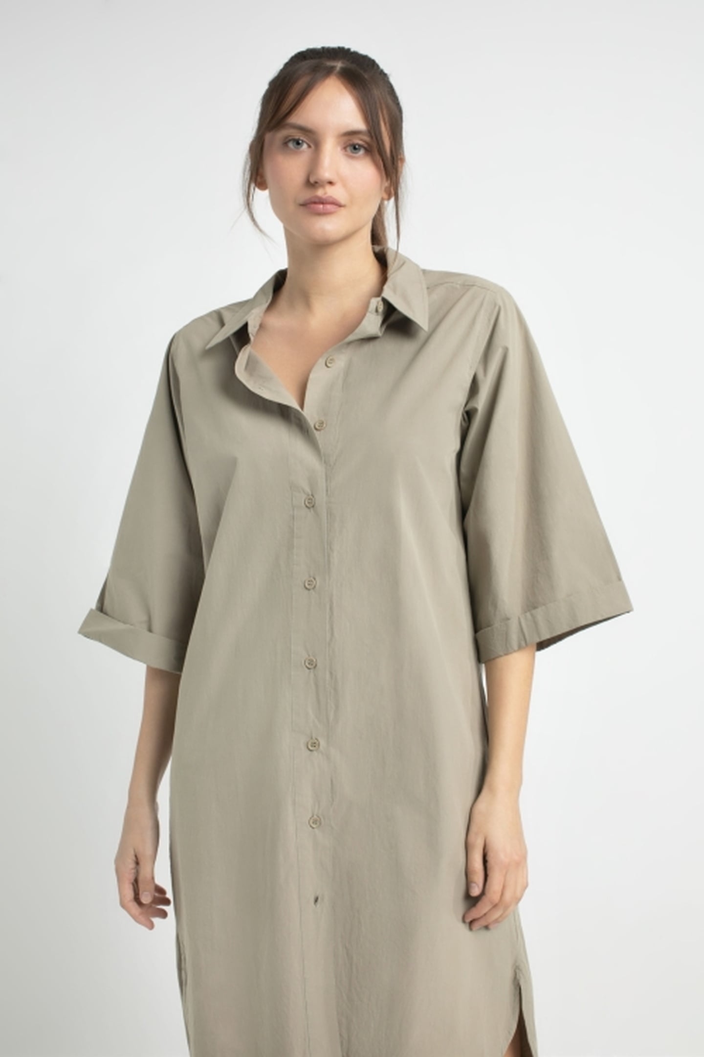 JASMINE DRESS LIGHT OLIVE 3