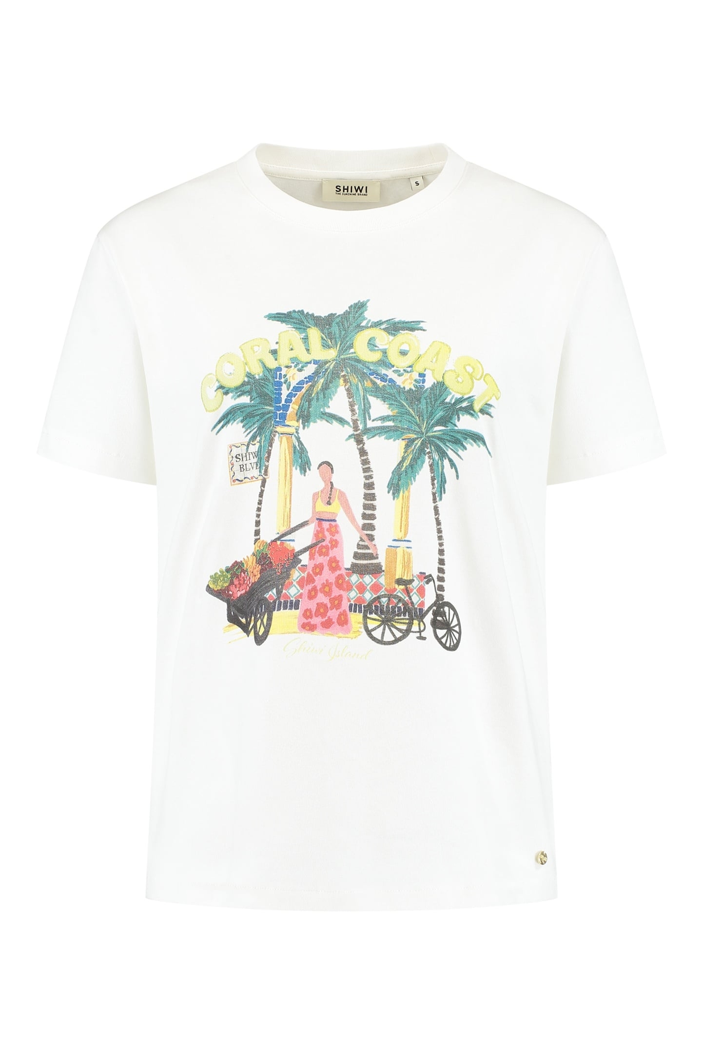 NOA CORAL COAST T-SHIRT WHITE 6