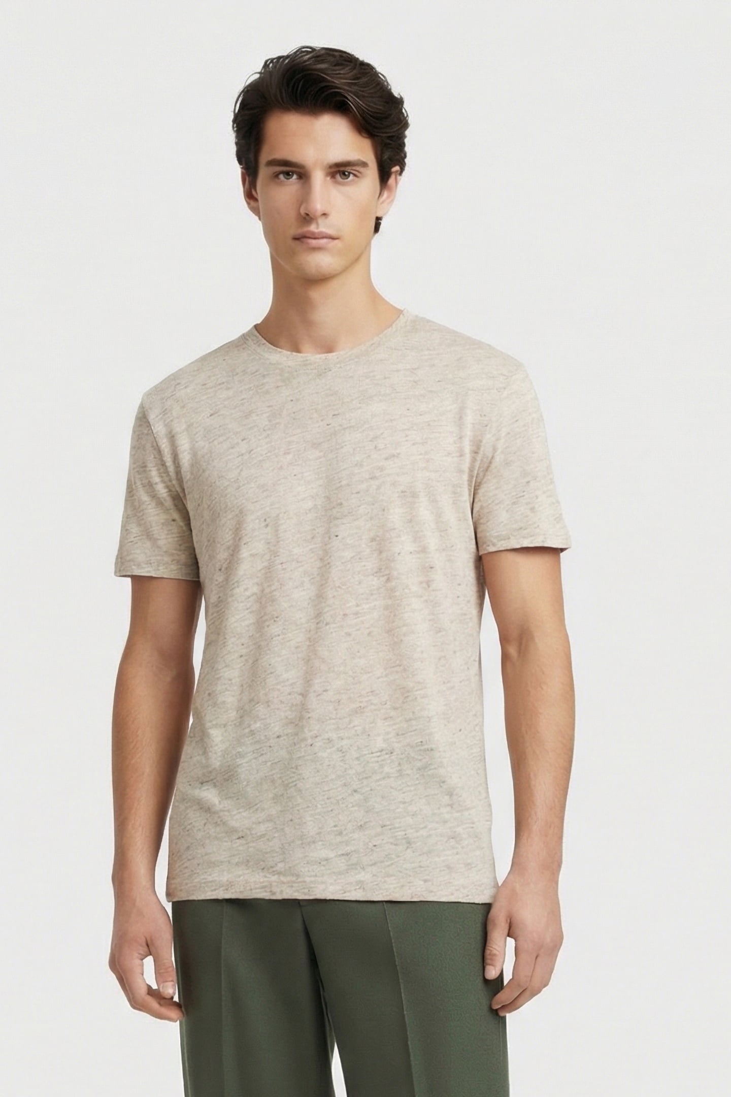 SERGIO T-SHIRT LIGHT BEIGE 1
