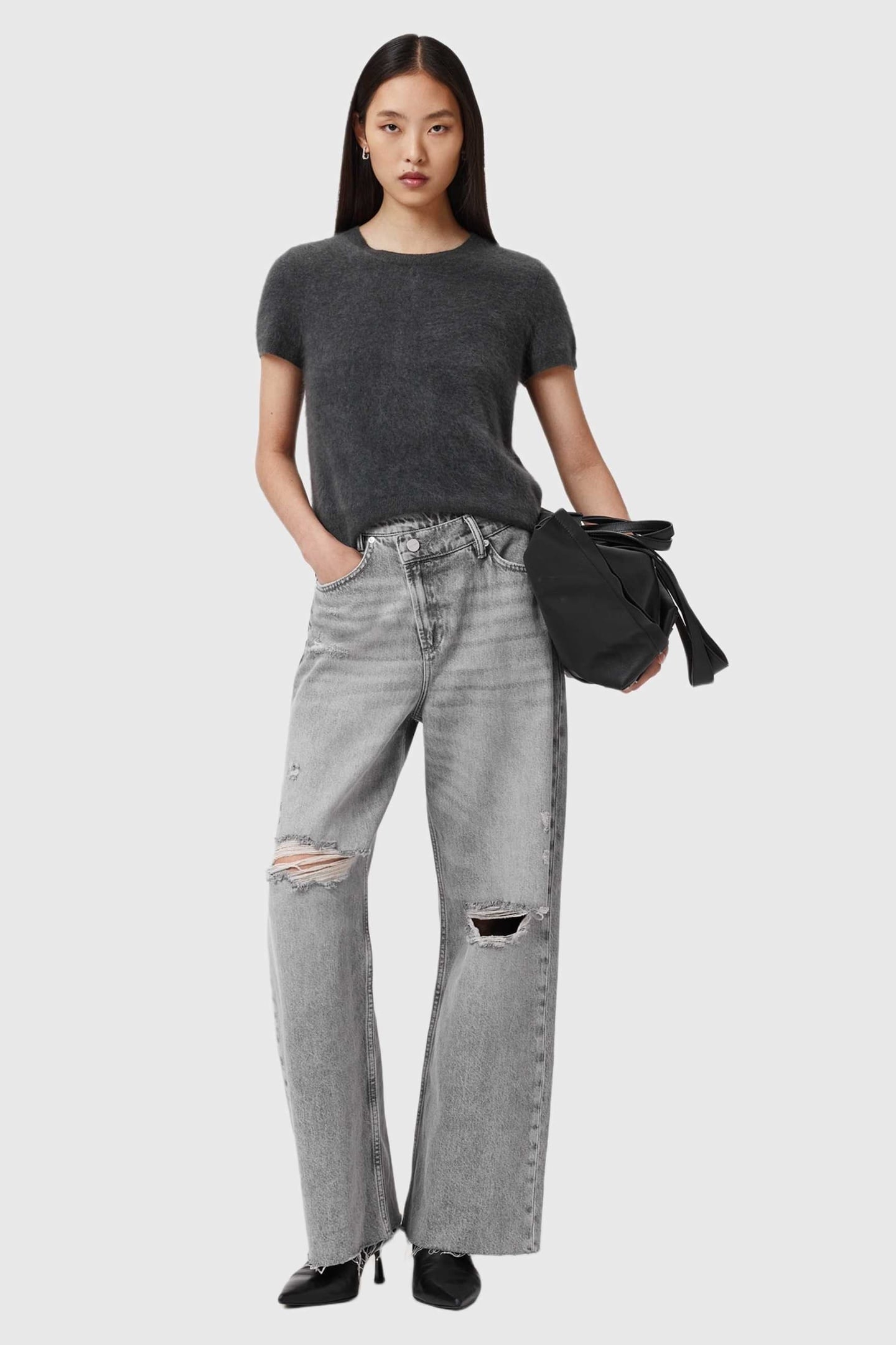 AKI CROSSOVER JEAN DESTROY GREY 3