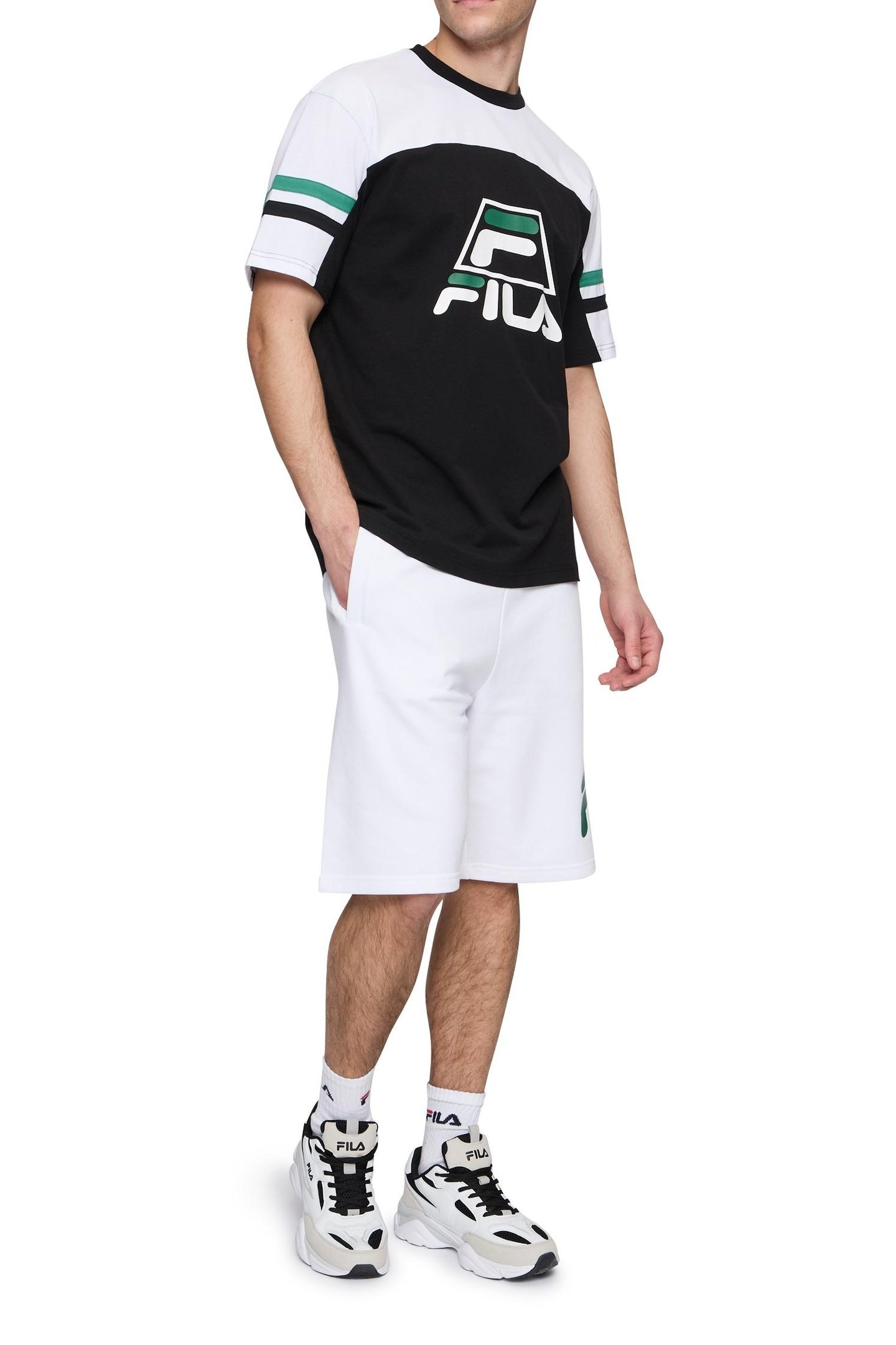 LEZINNES LOOSE SHORTS BRIGHT WHITE 1