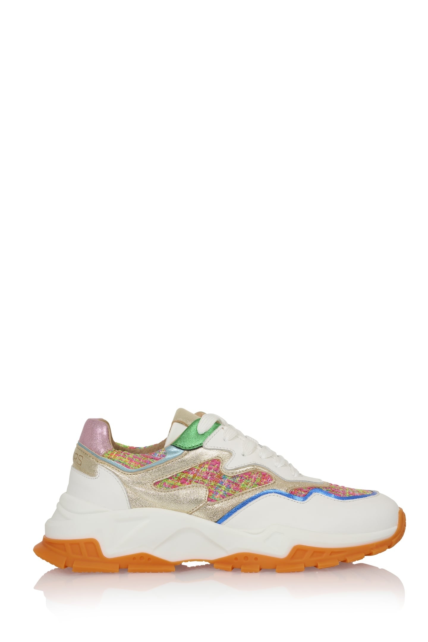 CHESTER TWEED SNEAKER WHITE / PINK / CHAMP 2