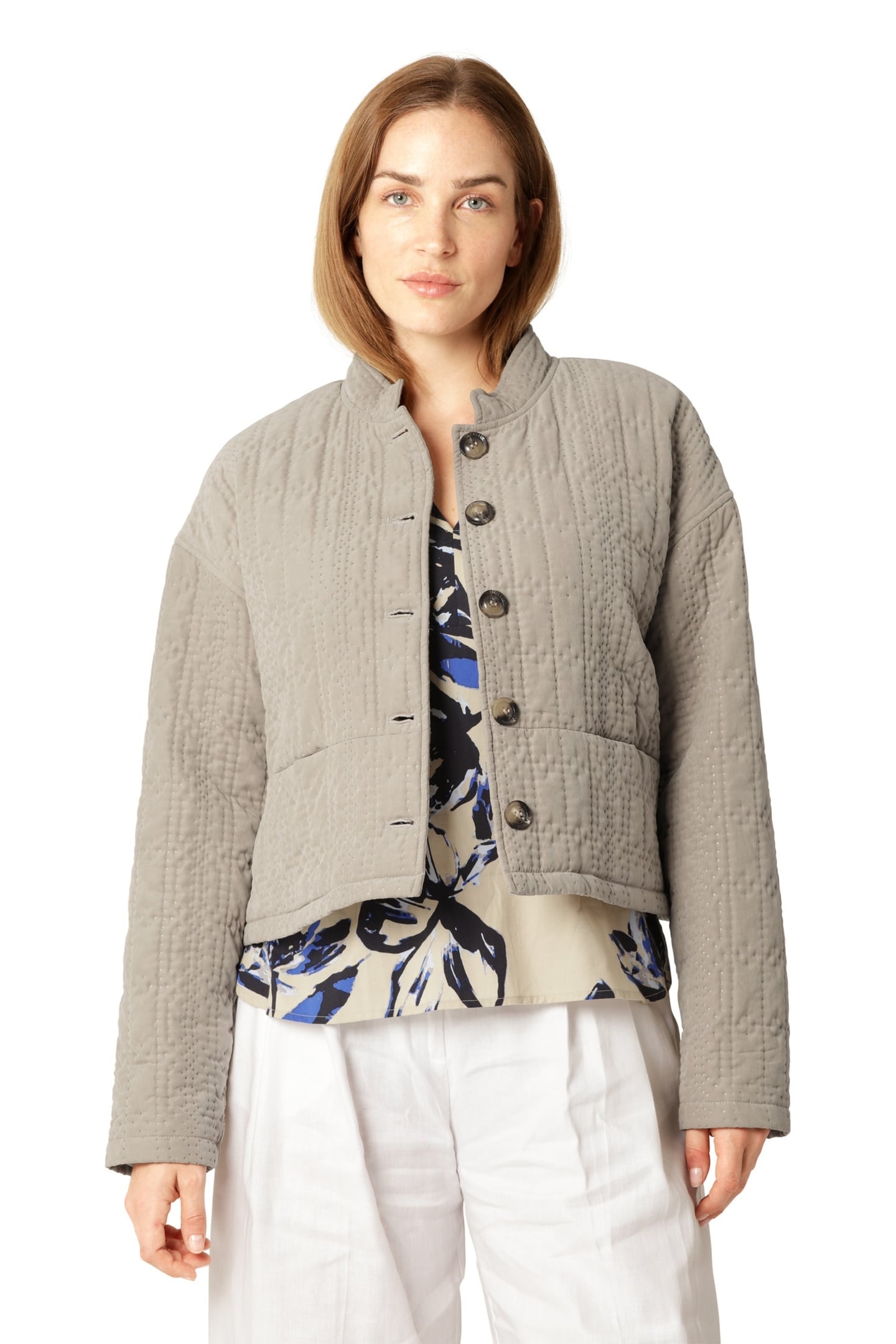 RAIN&OUTERWEAR QUILTTO01 GREIGE 1