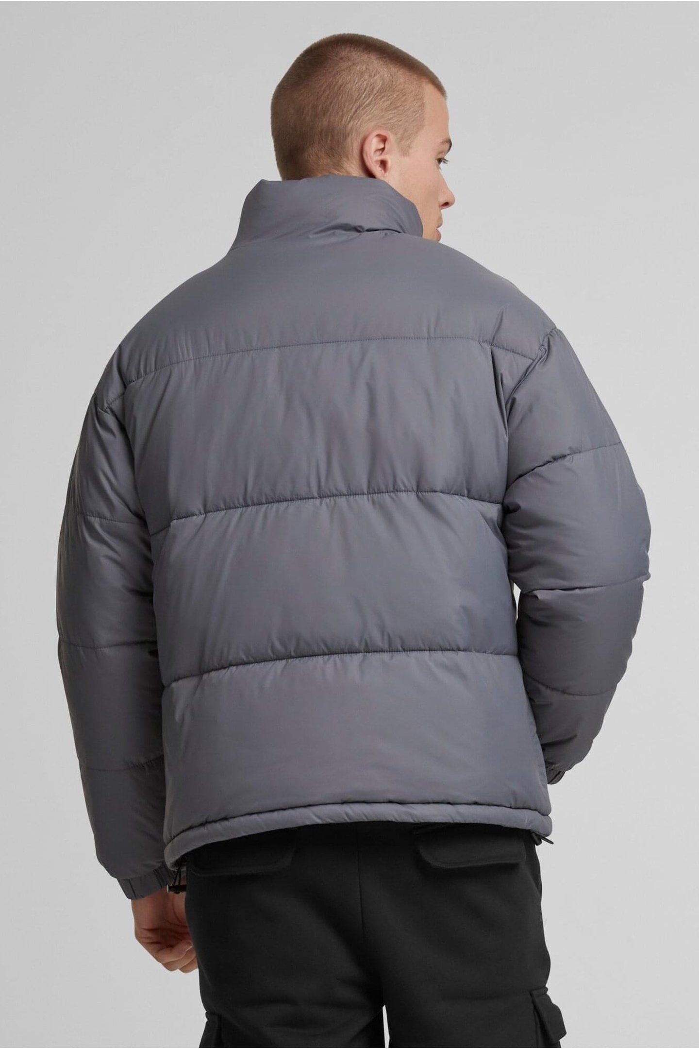 BASIC PUFFER JACKET CLOUDGREY 4