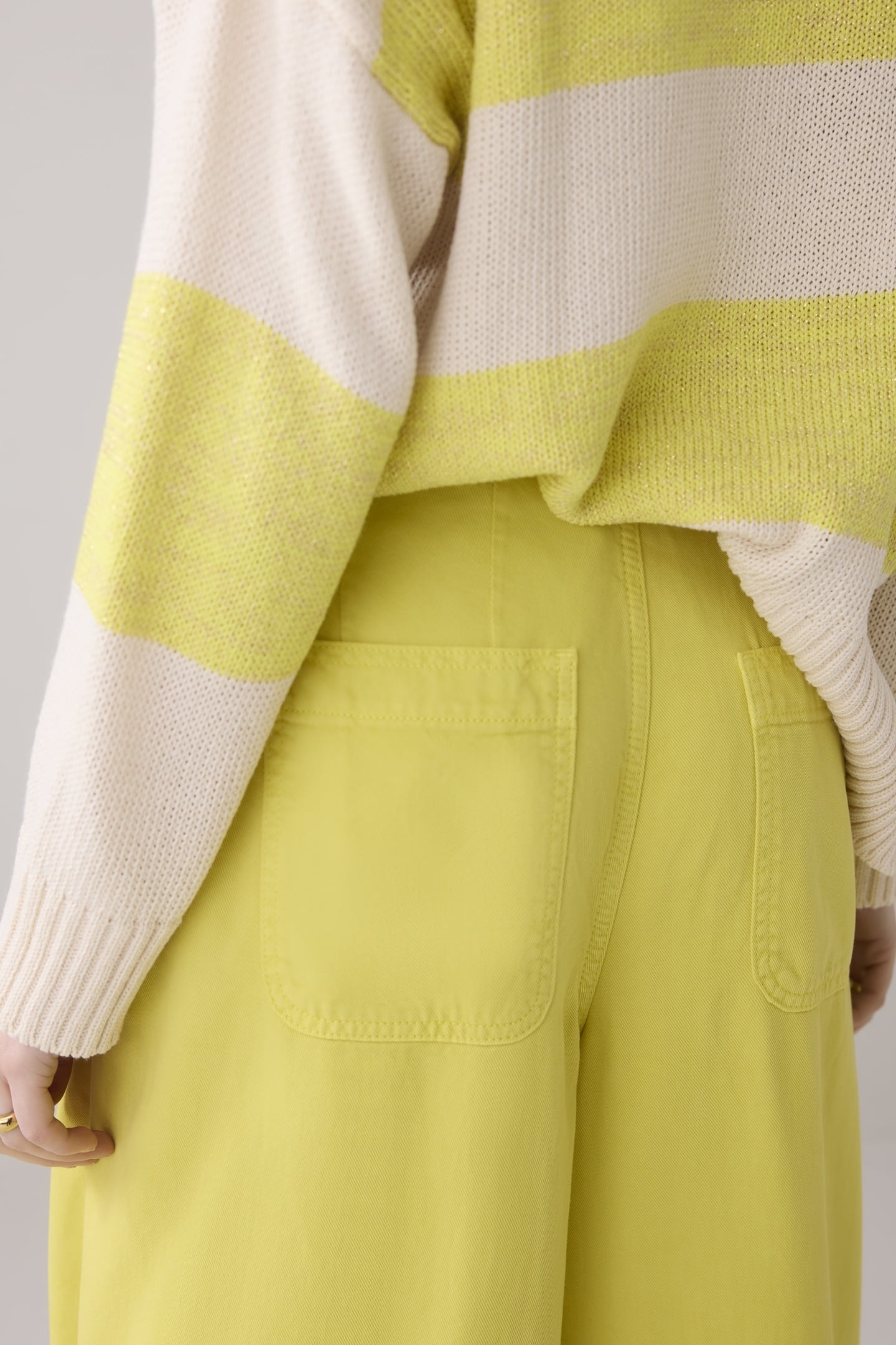 WIDELEG PANT SWAY TENCEL MIMOSA YELLOW 4