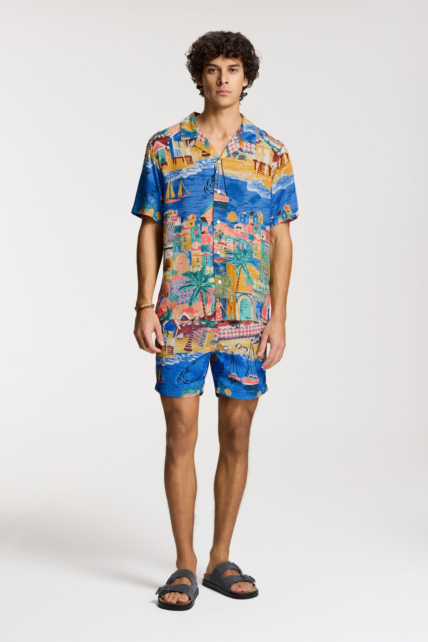 VIC SHORT SLEEVE SHIRT SHIWI ISLAND MULTI BRIGHT SHIWI ISLAN 2
