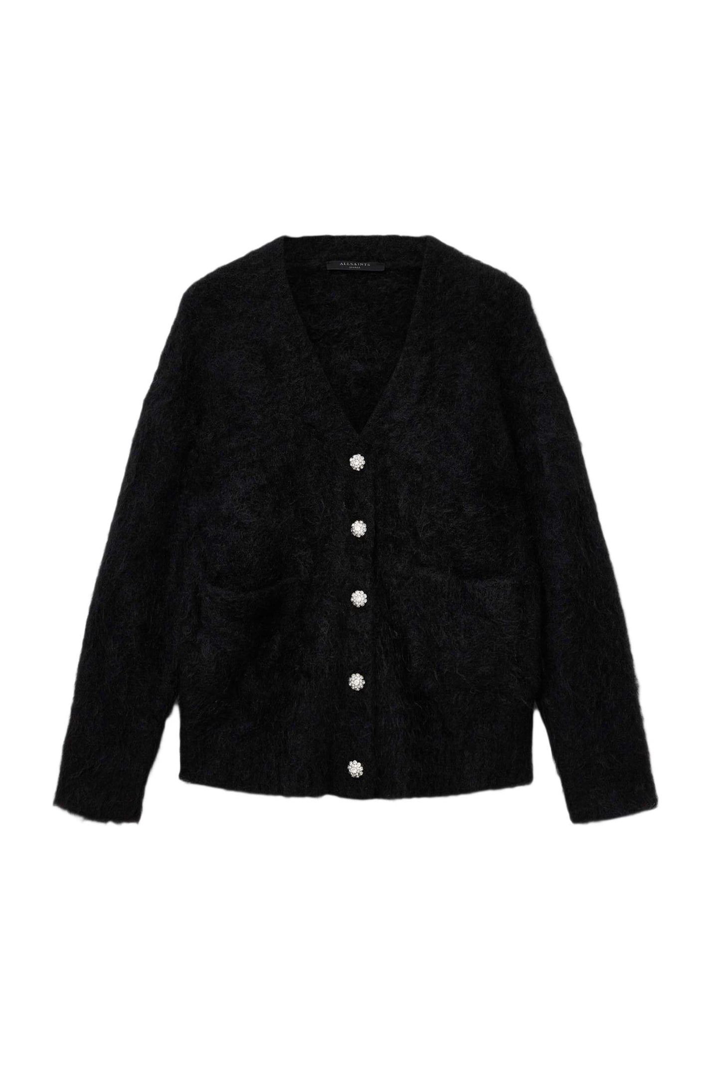 RUBI EMB CARDI BLACK 5