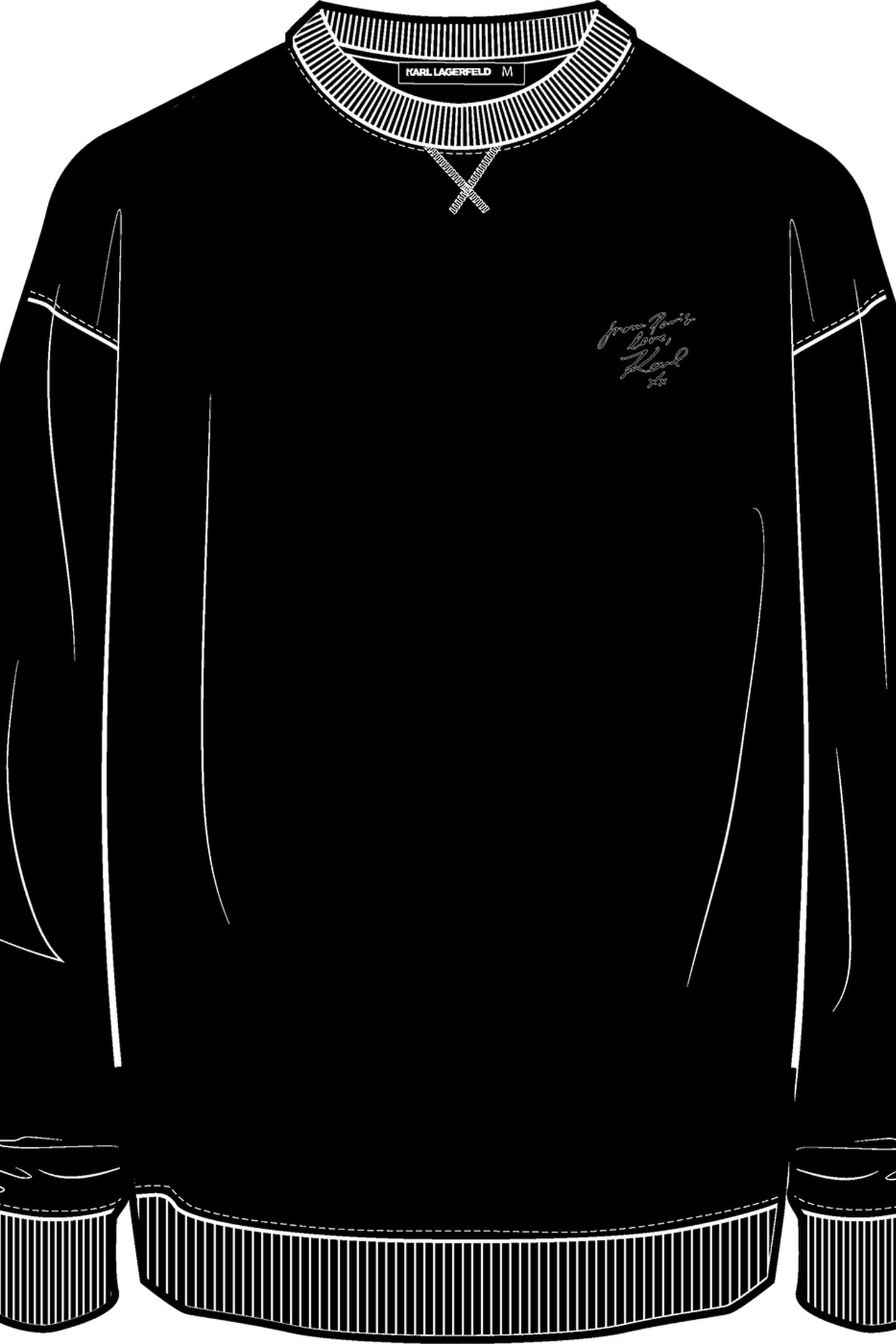 BLACK SWEAT CREWNECK 4