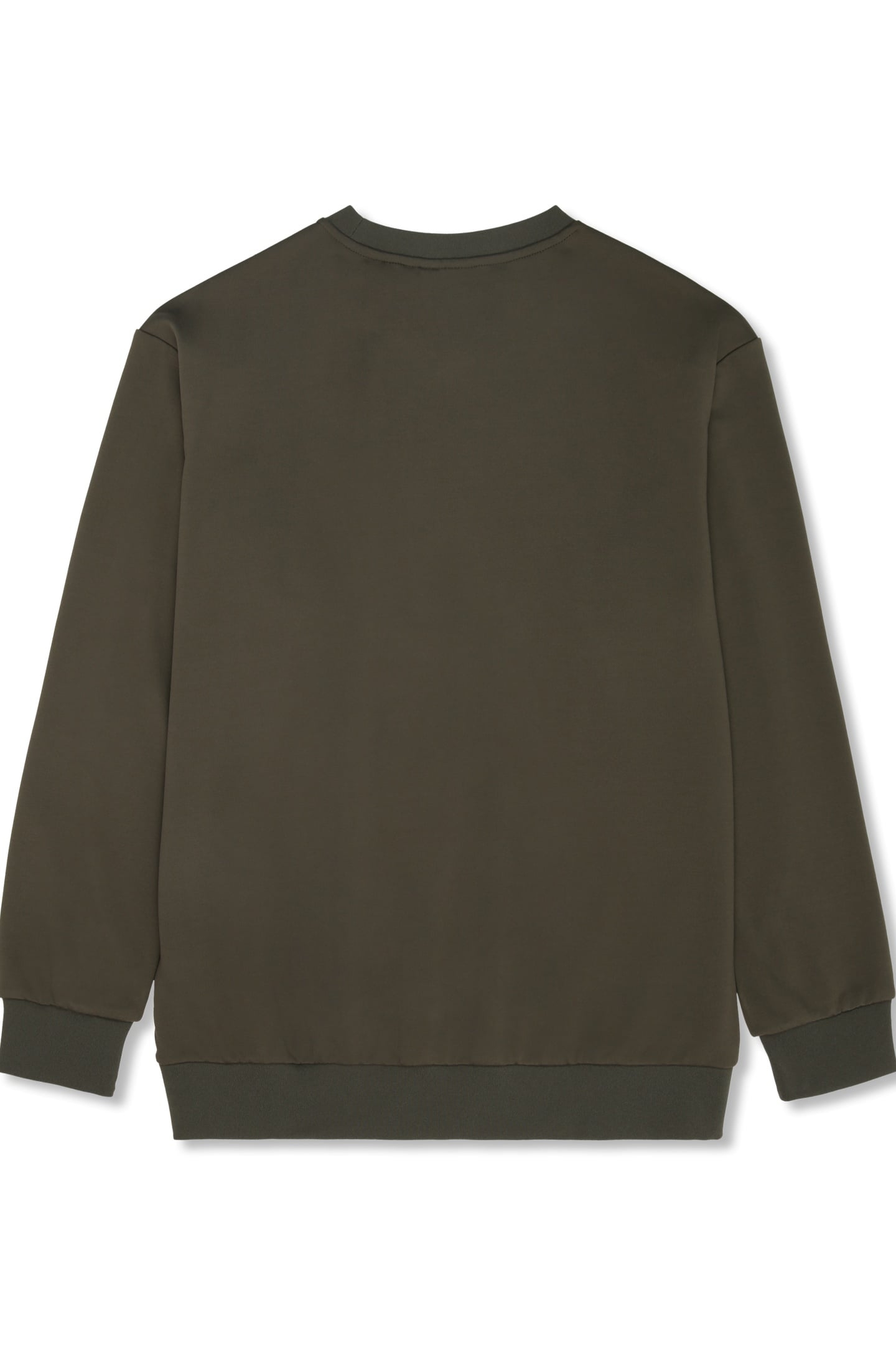 RIVOLI LOOSE BLOCKED CREWNECK SWEATSHIRT BLACK 4