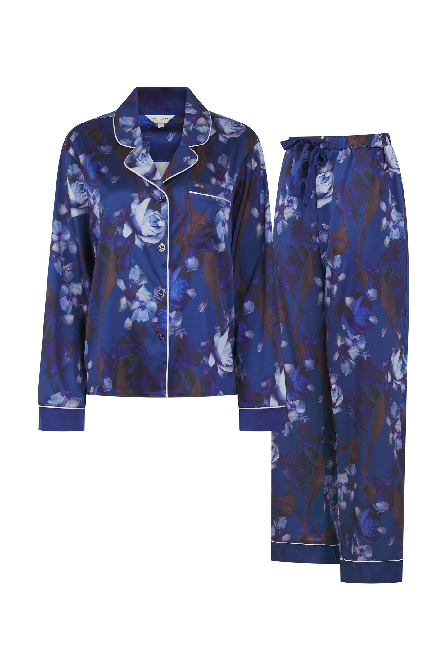 ISLA TRADITIONAL PJ DARK BLUE DIGITAL PRINT 2