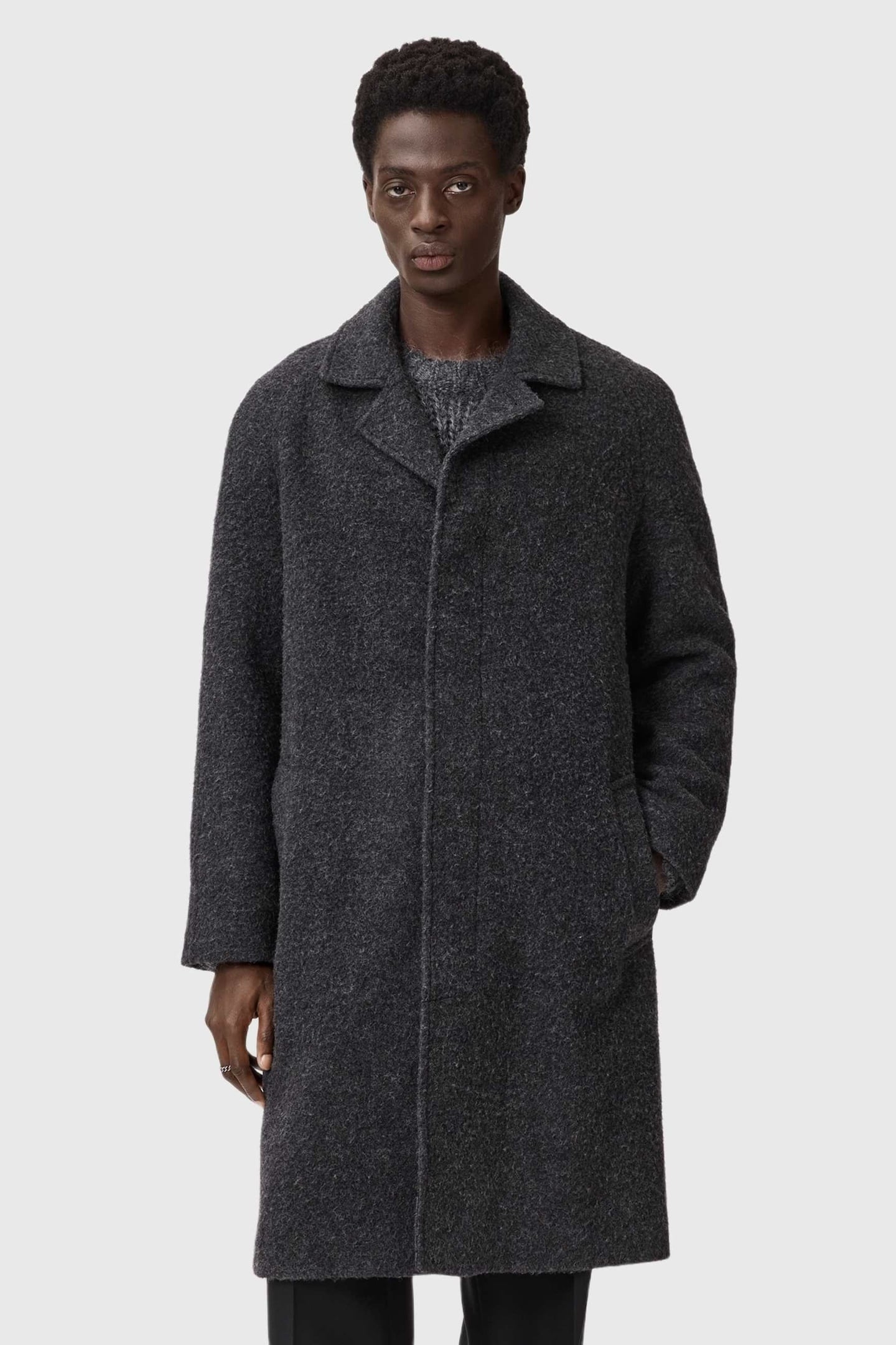 DUKE COAT CHARCOAL GREY 1