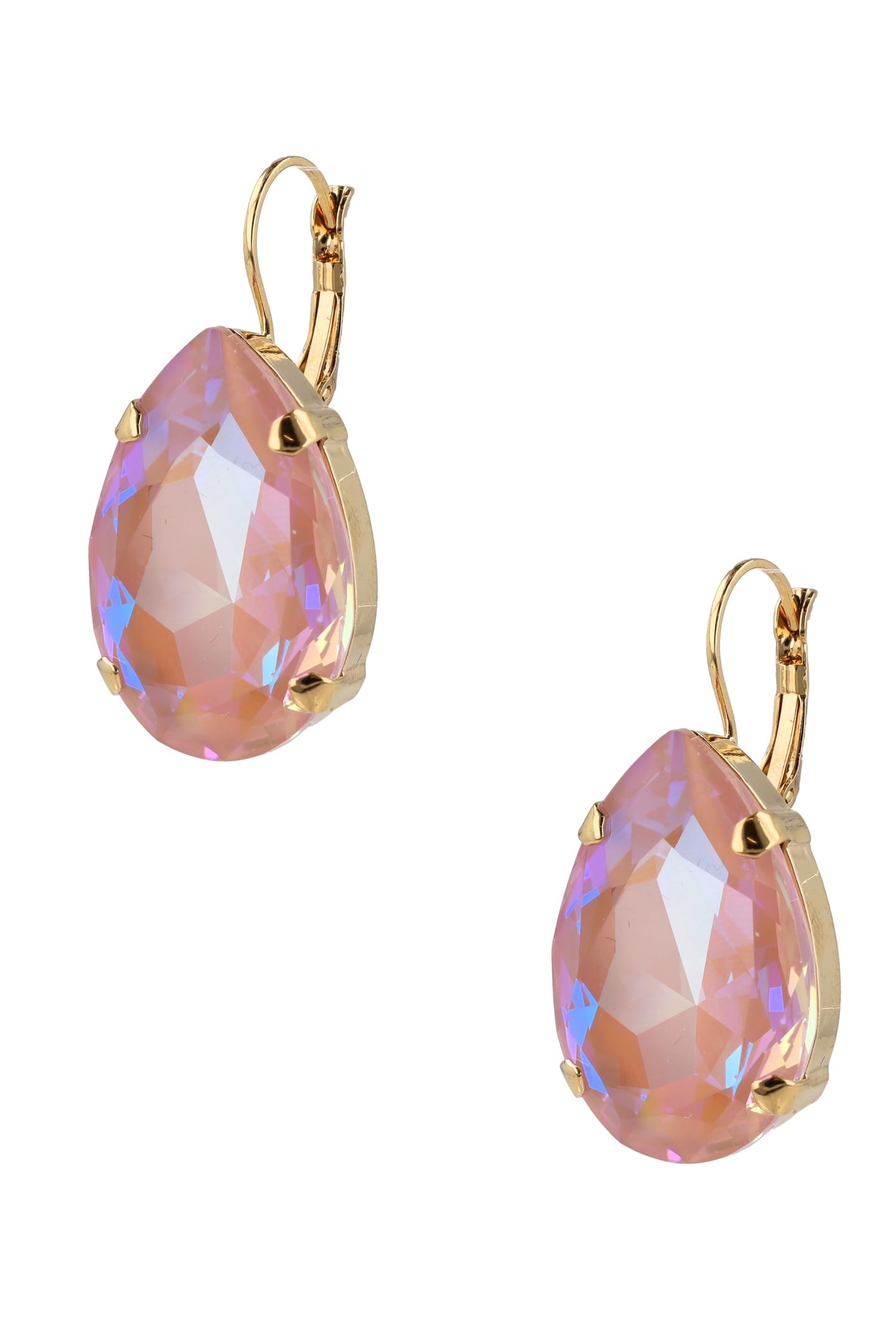 EVA EARHANGERS DUSTY PINK 2