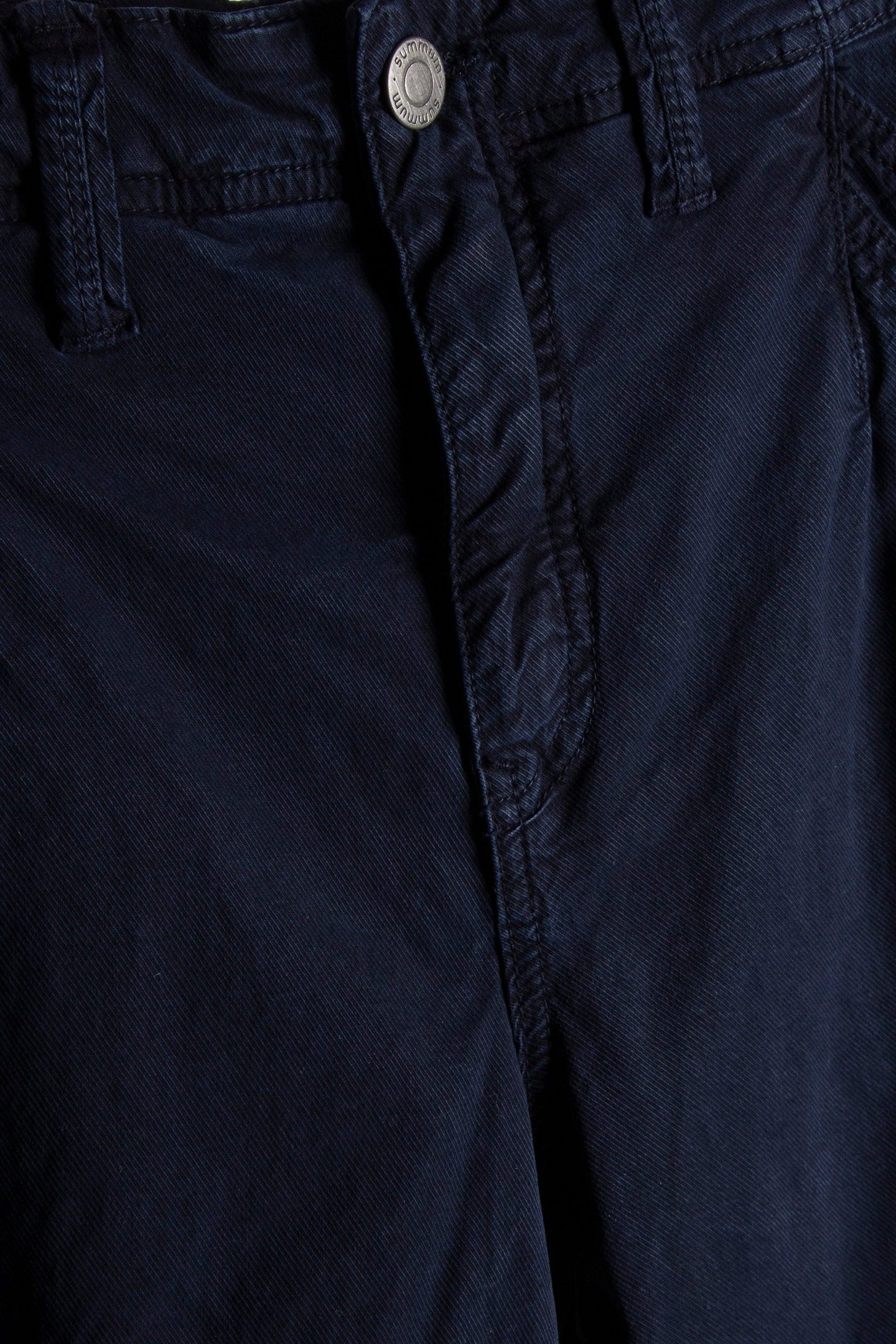 TAPERED PANT ROUGH TWILL NAVY NOIR 2