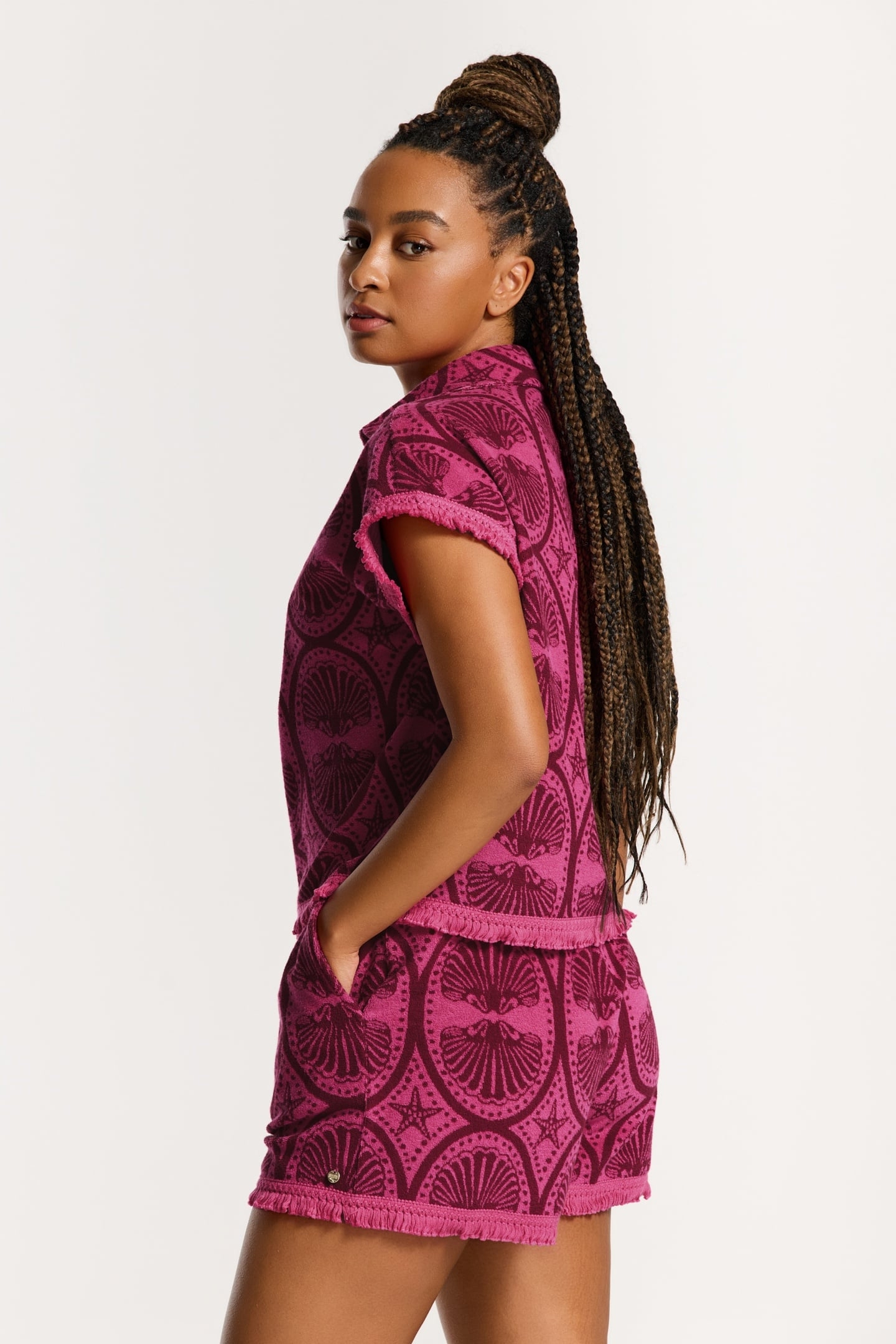 IRIS TOP SEA PEARL PINK MAGENTA SEA PEARL 6