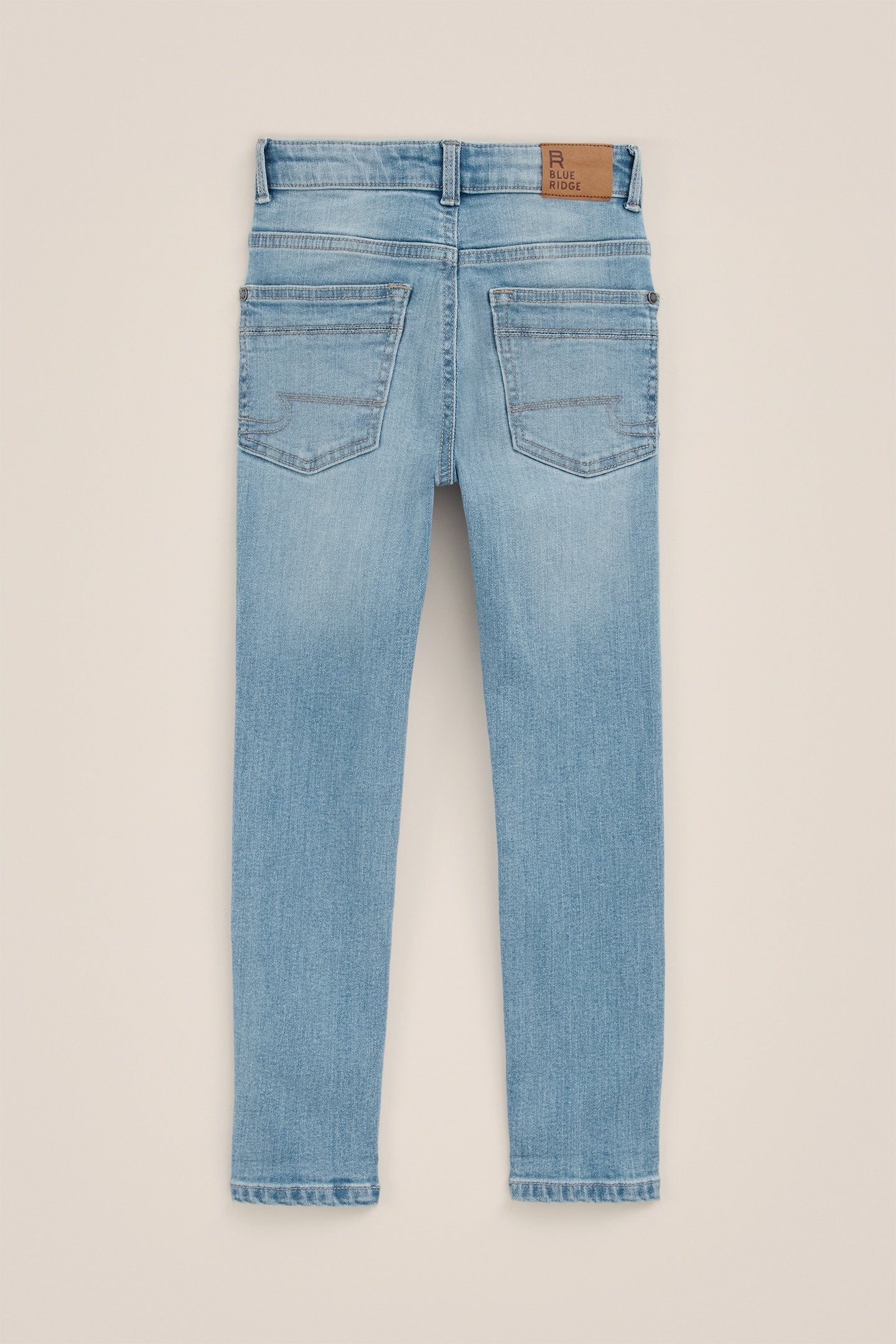 5-POCKET MID WAIST LIGHT BLUE 3