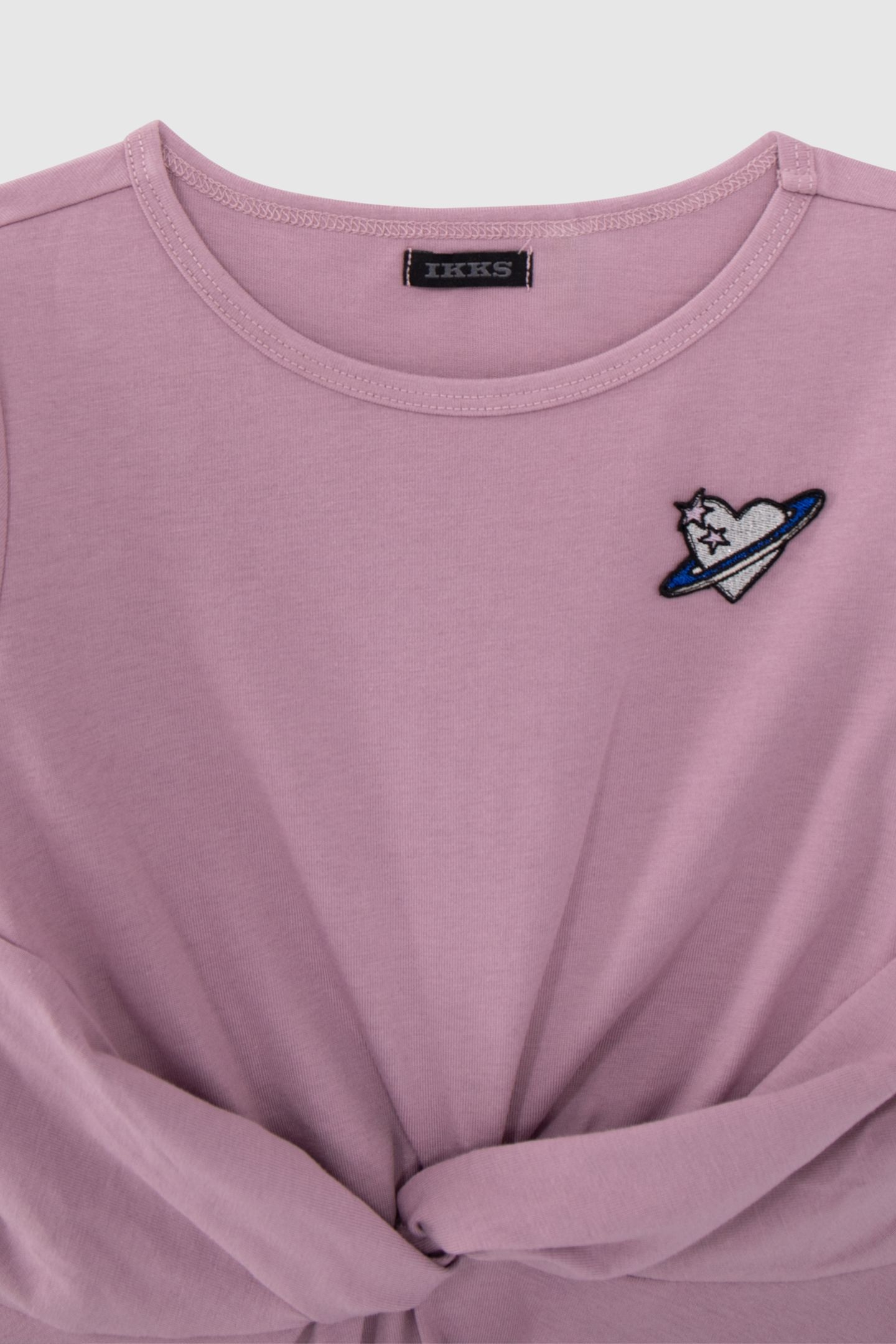 GIRL'S LILAC DRESS WITH BOW DETAIL 3