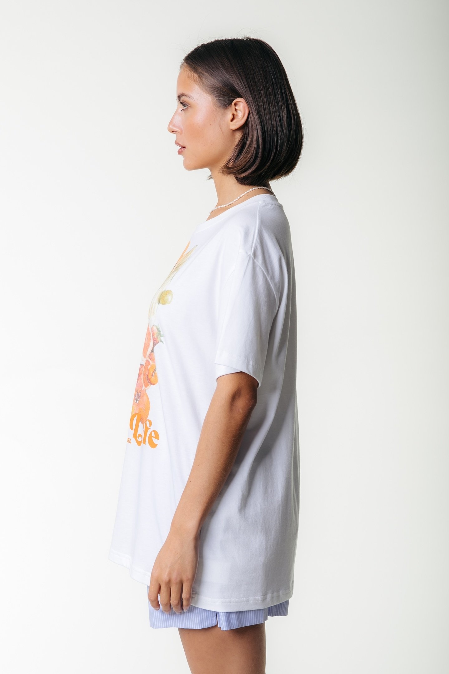 ISLAND LIFE LOOSEFIT TEE STANDARD WHITE 3