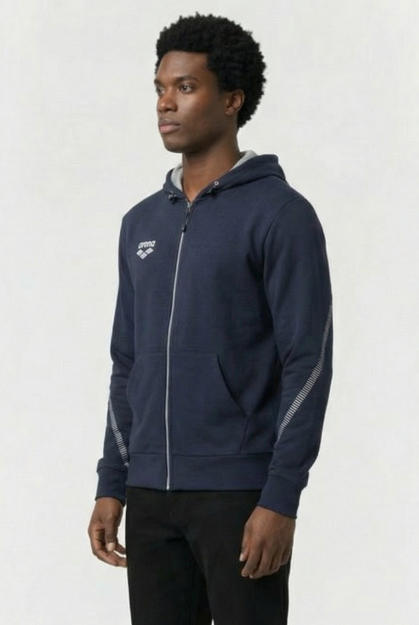UNISEX TL HOODED JACKET NAVY 5