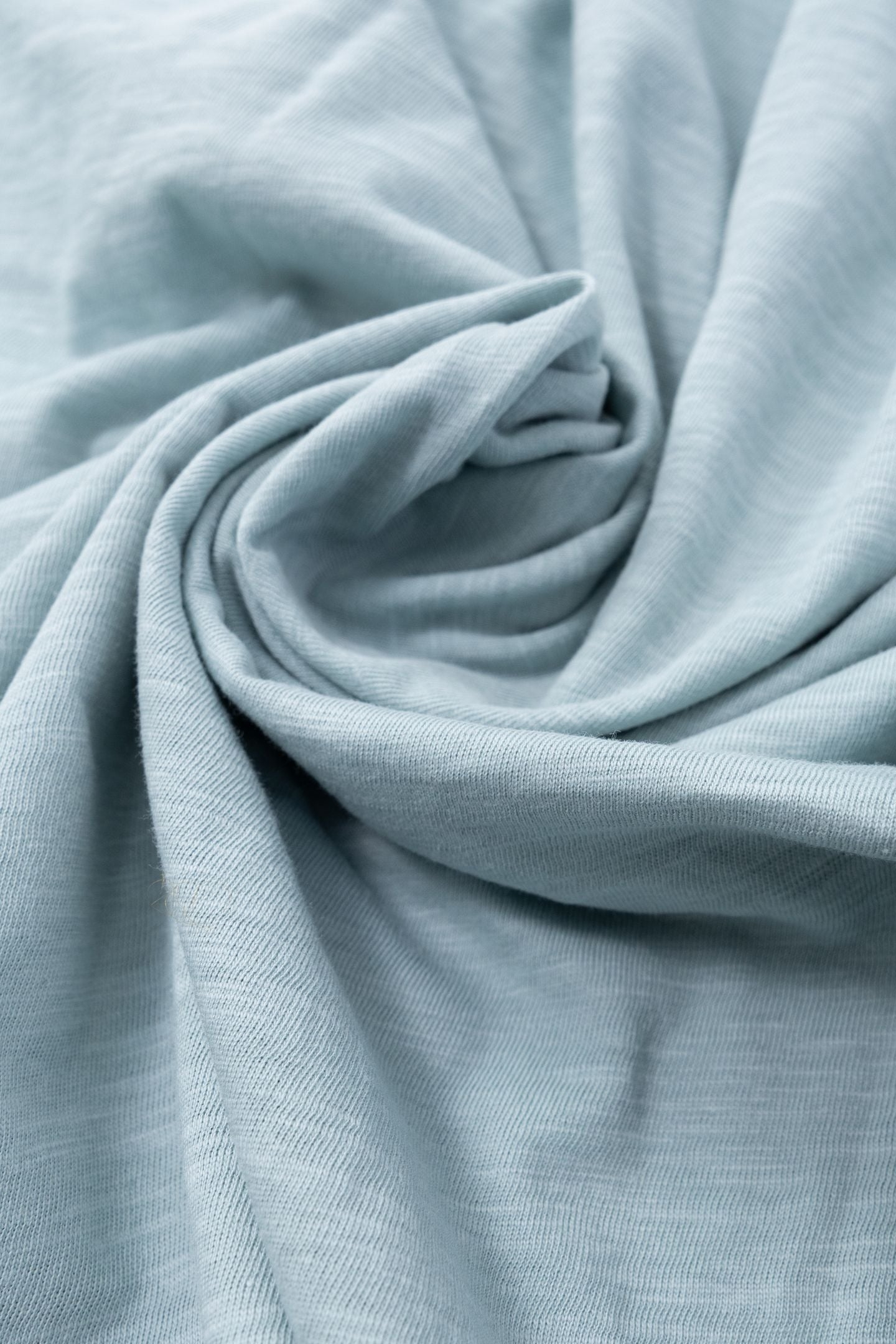 GREY BLUE ORGANIC COTTON ESSENTIAL V-NECK T-SHIRT 6