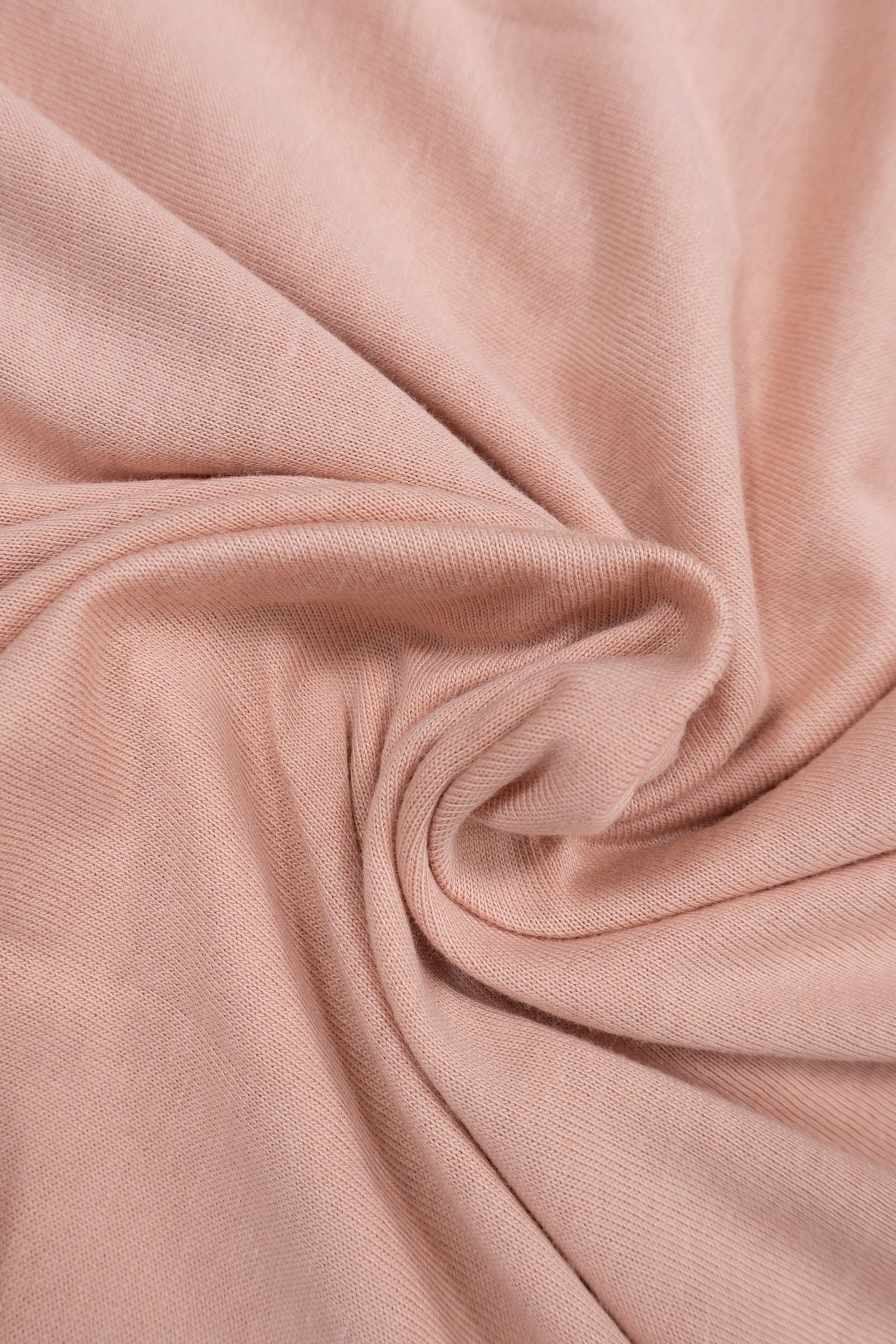 PINK COTTON MODAL CREW NECK T-SHIRT 7