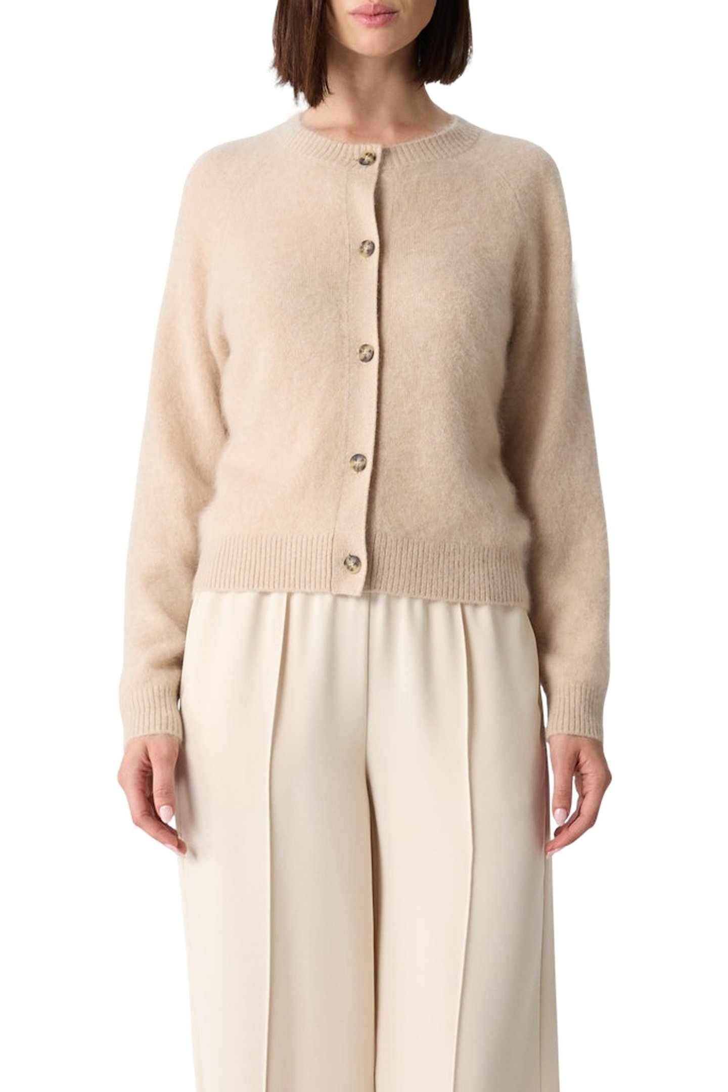 COMMA CARDIGAN BEIGE 1
