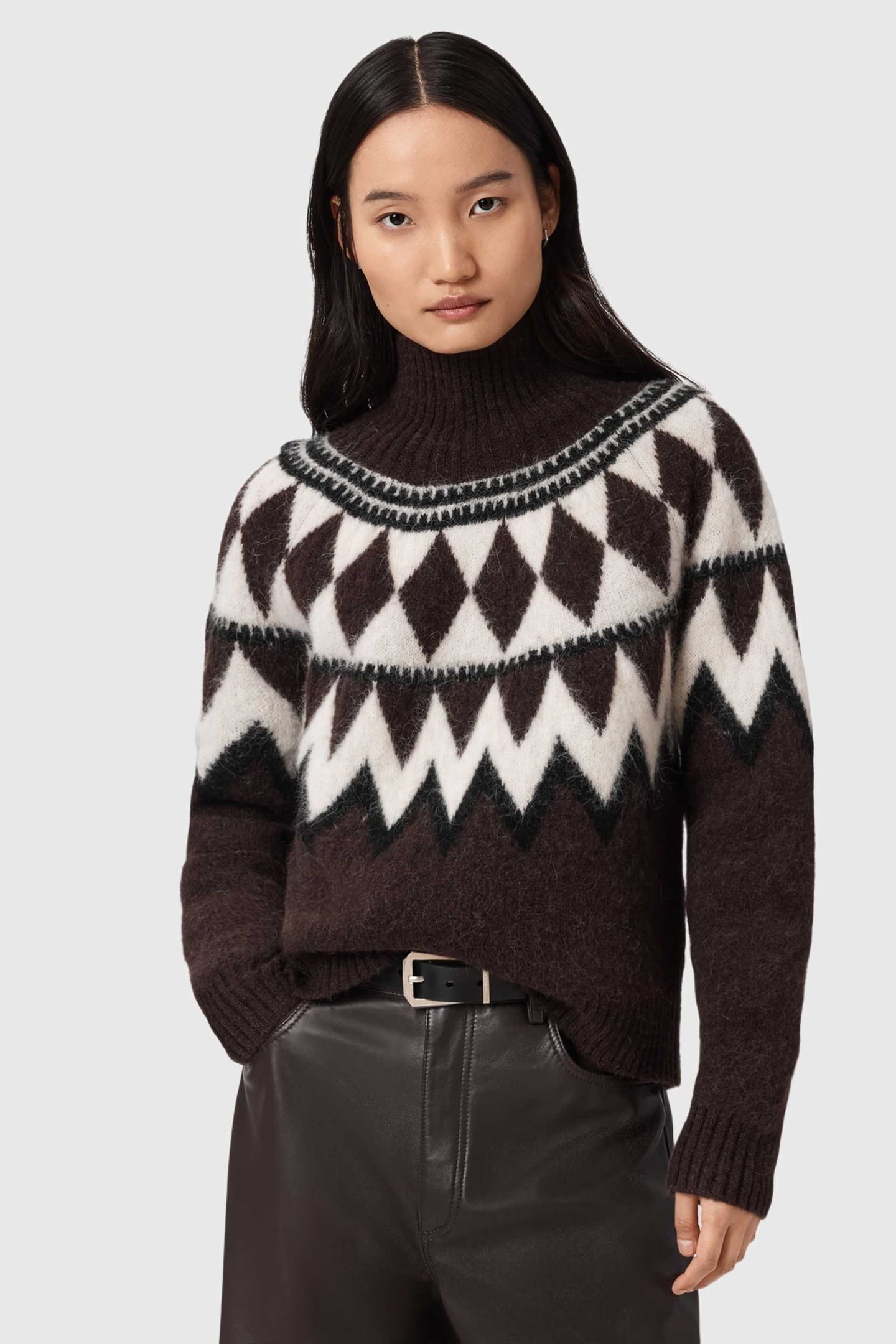 TARA JUMPER OXBLOOD RED 1