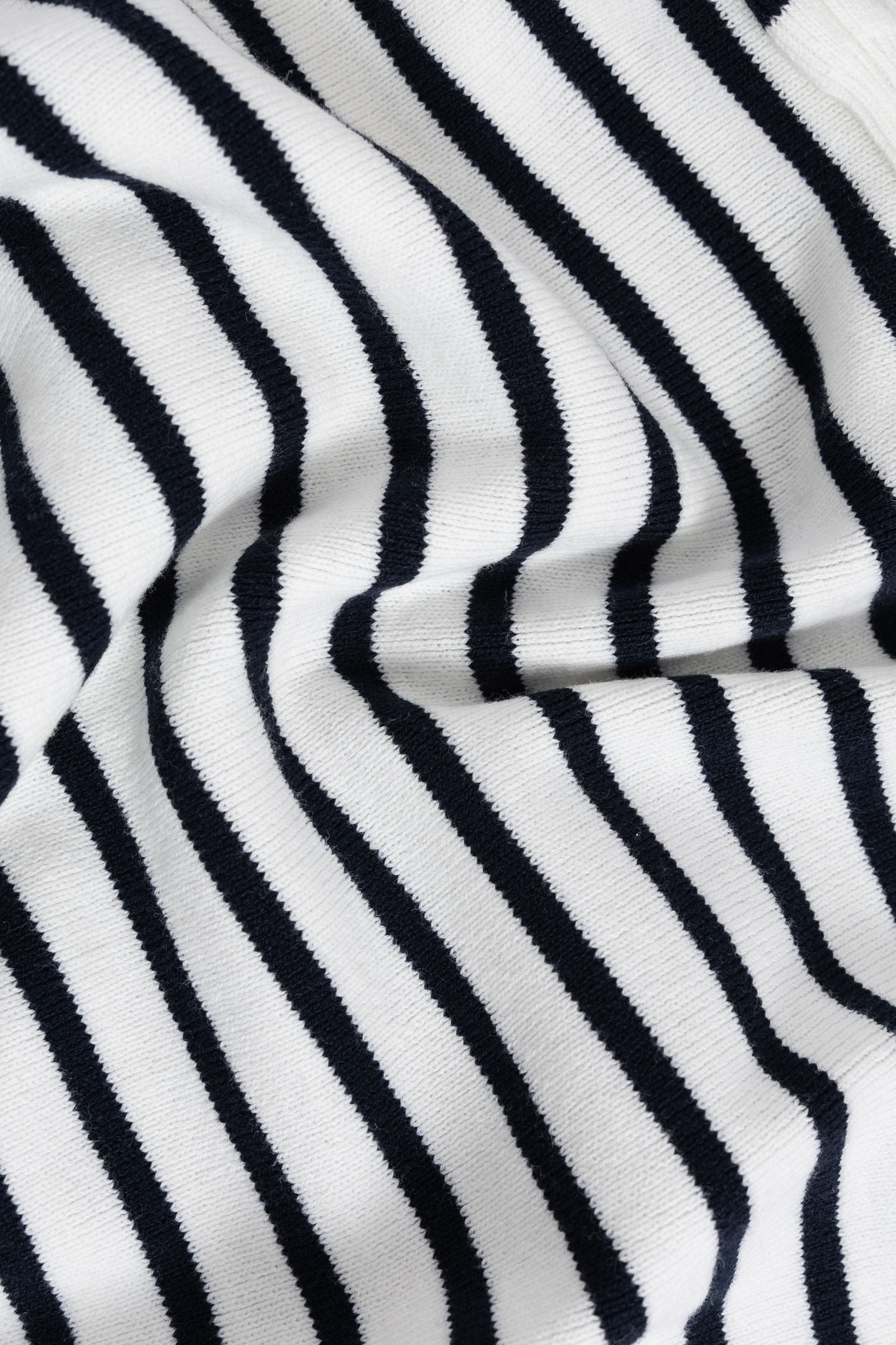 STRIPED KNITTED SAILOR SWEATER WITH ENGRAVED BUTTONS 7